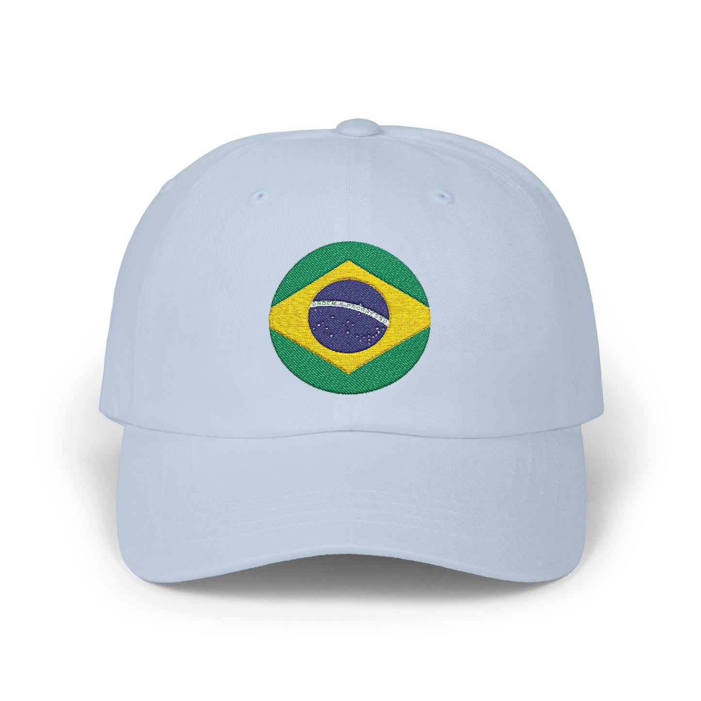Embroidered Brazil Flag Classic Dad Cap - Casual Summer Hat