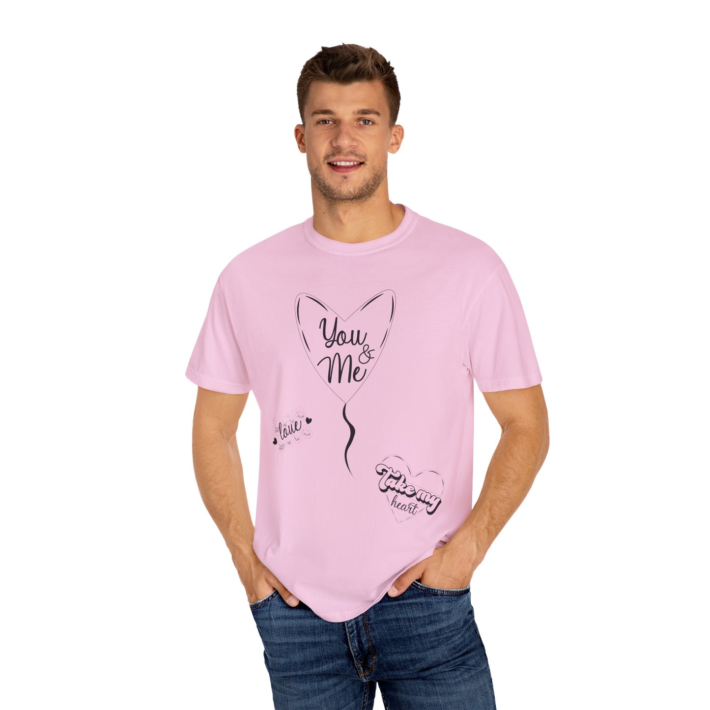 Women Graphic T-Shirt You And Me for Valentine's Day