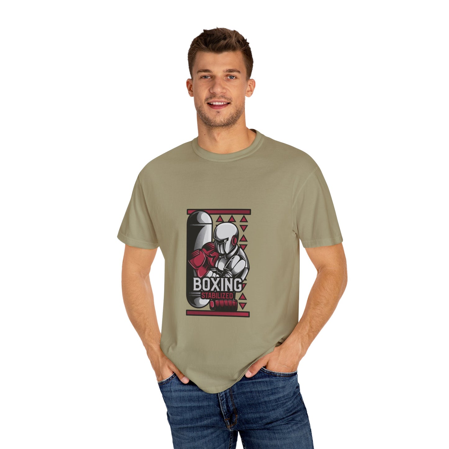 Men Boxing Stabilized T-Shirt Fighters Tee