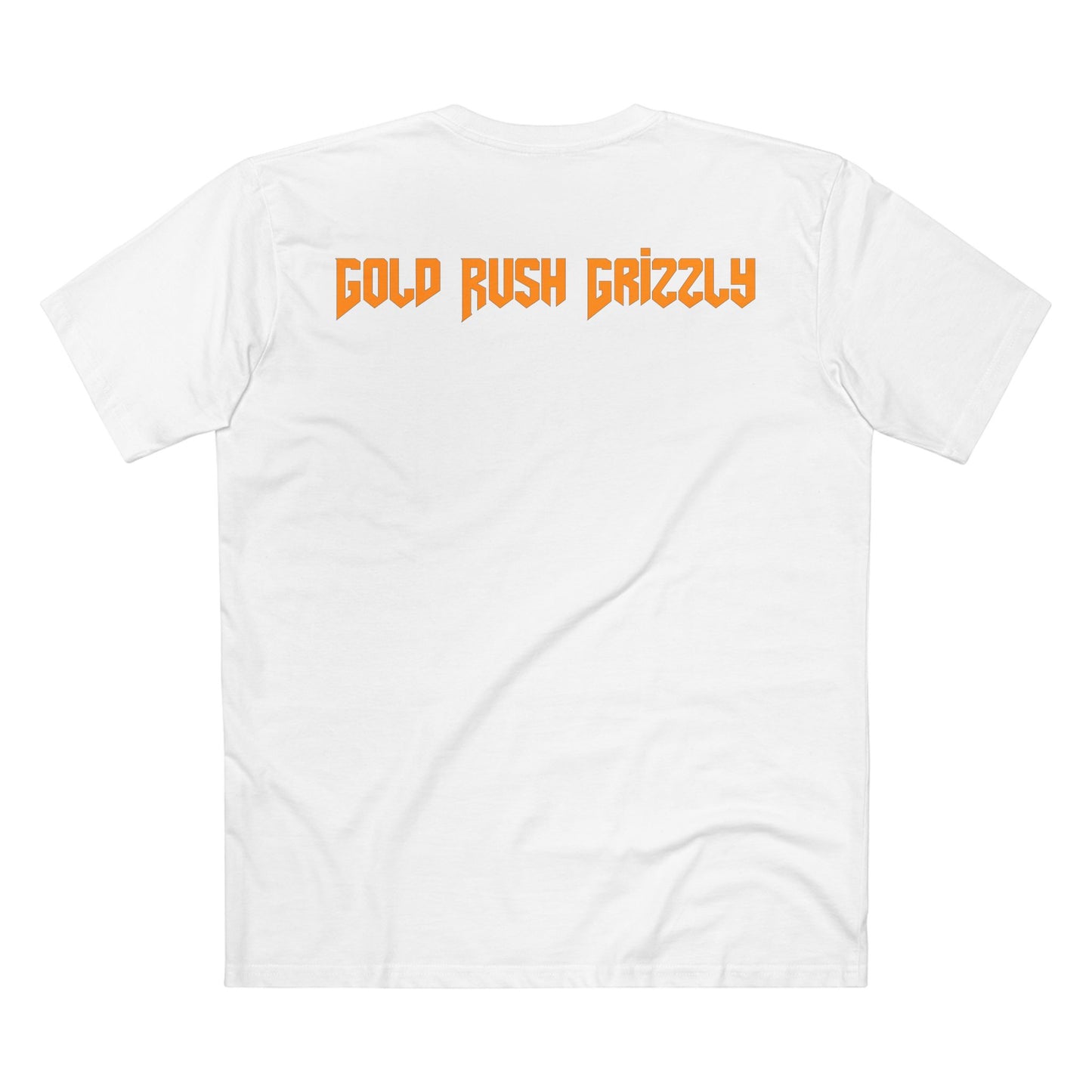 Men's Tee Vintage Gold Rush Grizzly Bear Lover Shirt