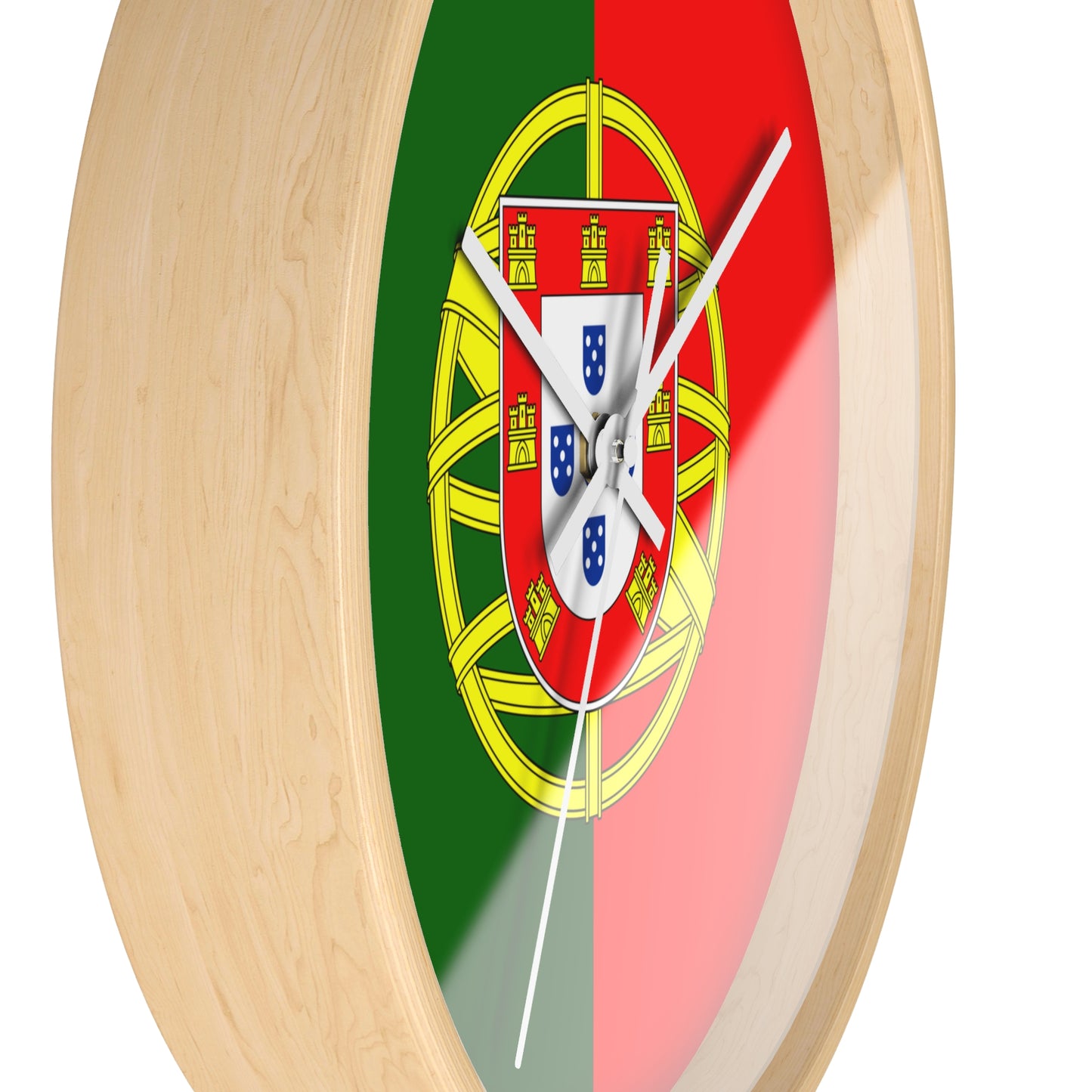 Portuguese Flag Wall Clock - Celebrate Your Heritage at Home