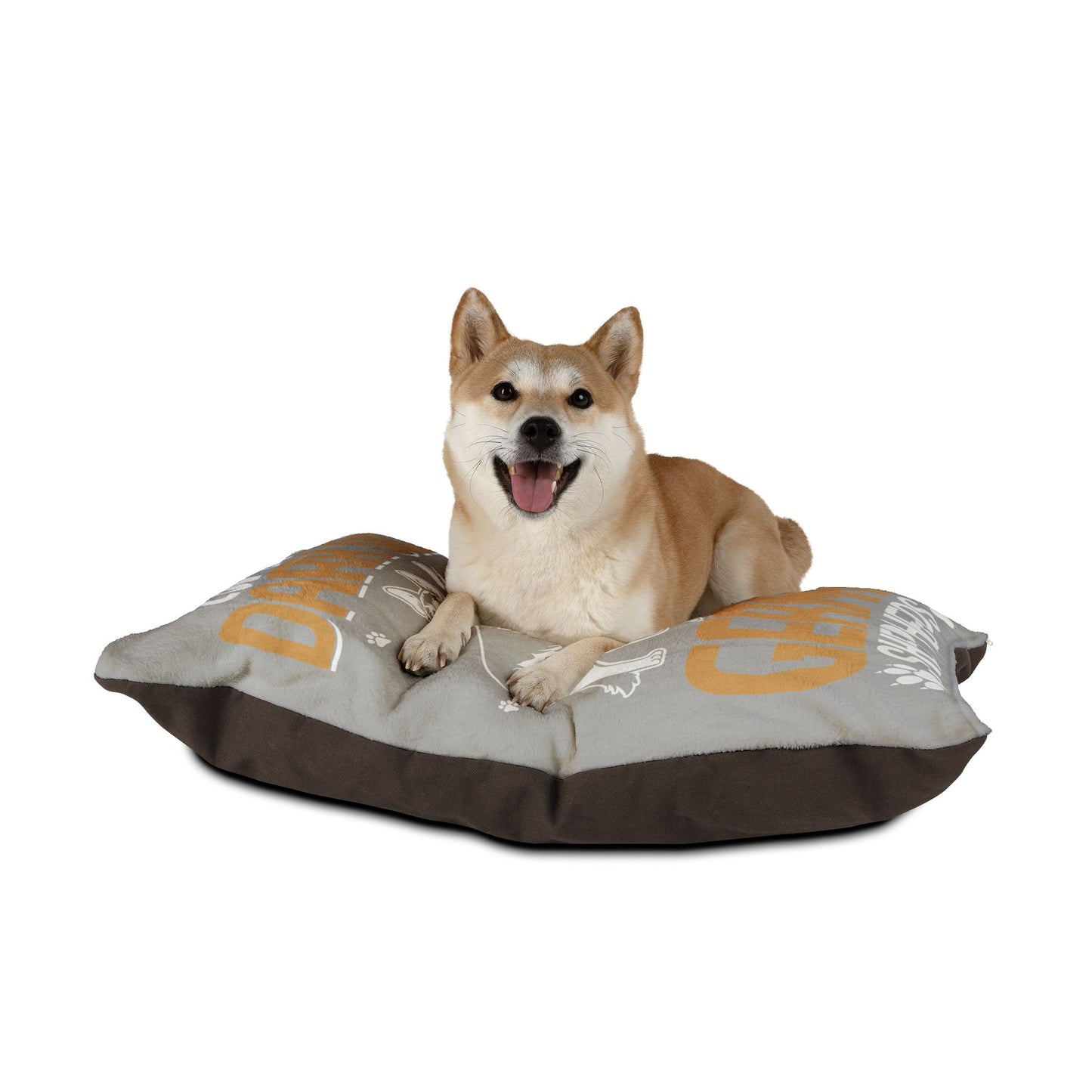 Cozy German Shepherd Pet Bed with Fun Text - Perfect for Dog Lovers