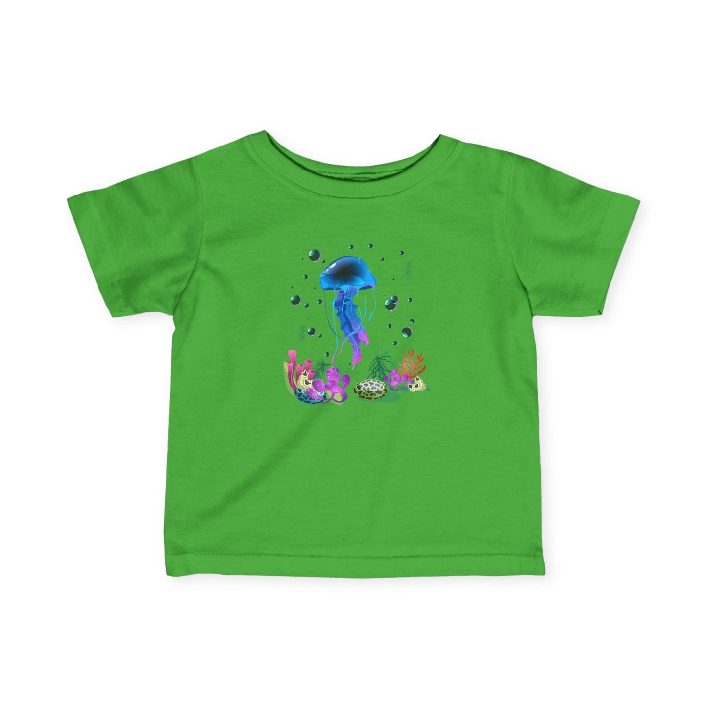 Infant Tee Whimsical Jellyfish Cute Sea Life Design for Babies