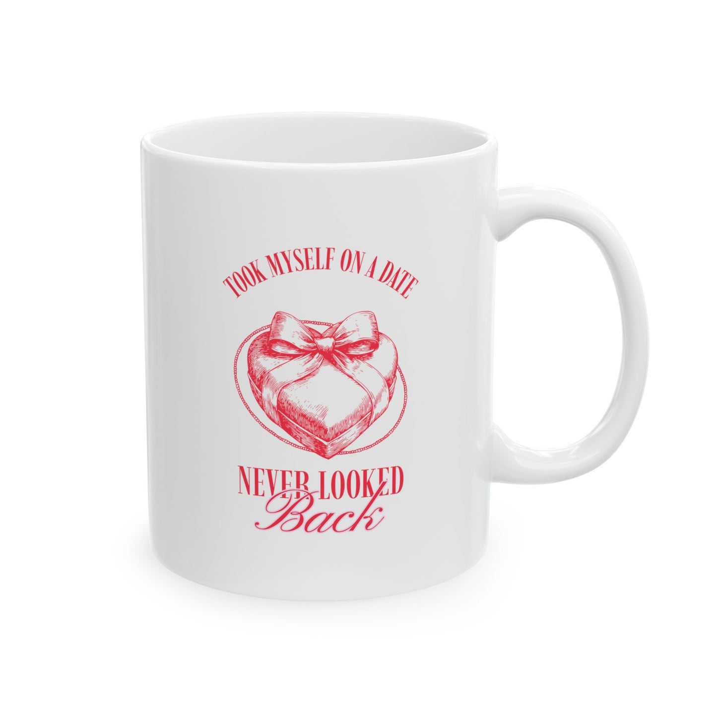 Motivational Ceramic Mug - 11oz, Gift for Daily Inspiration, Valentine's Day