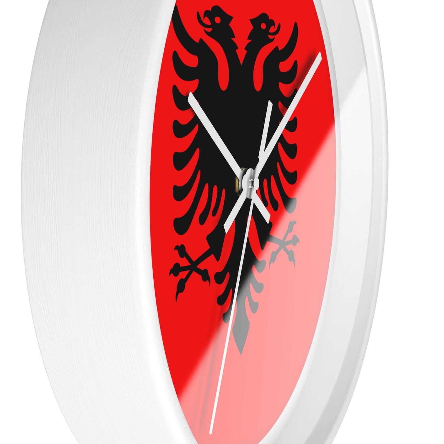 Albanian Eagle Wall Clock | Home Decor | Unique Gift for Albania Enthusiasts