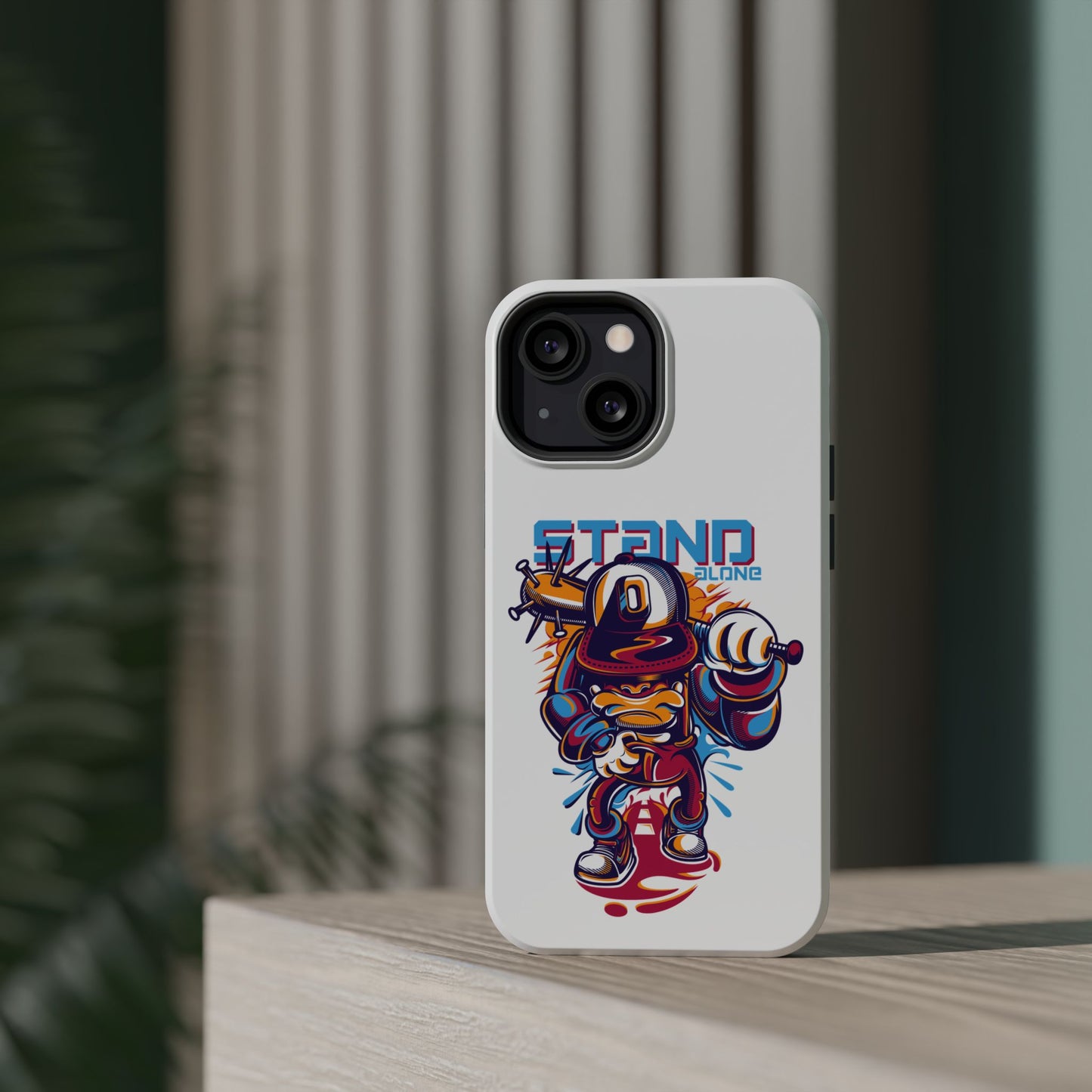 Magnetic Tough iPhone Case Stand Alone