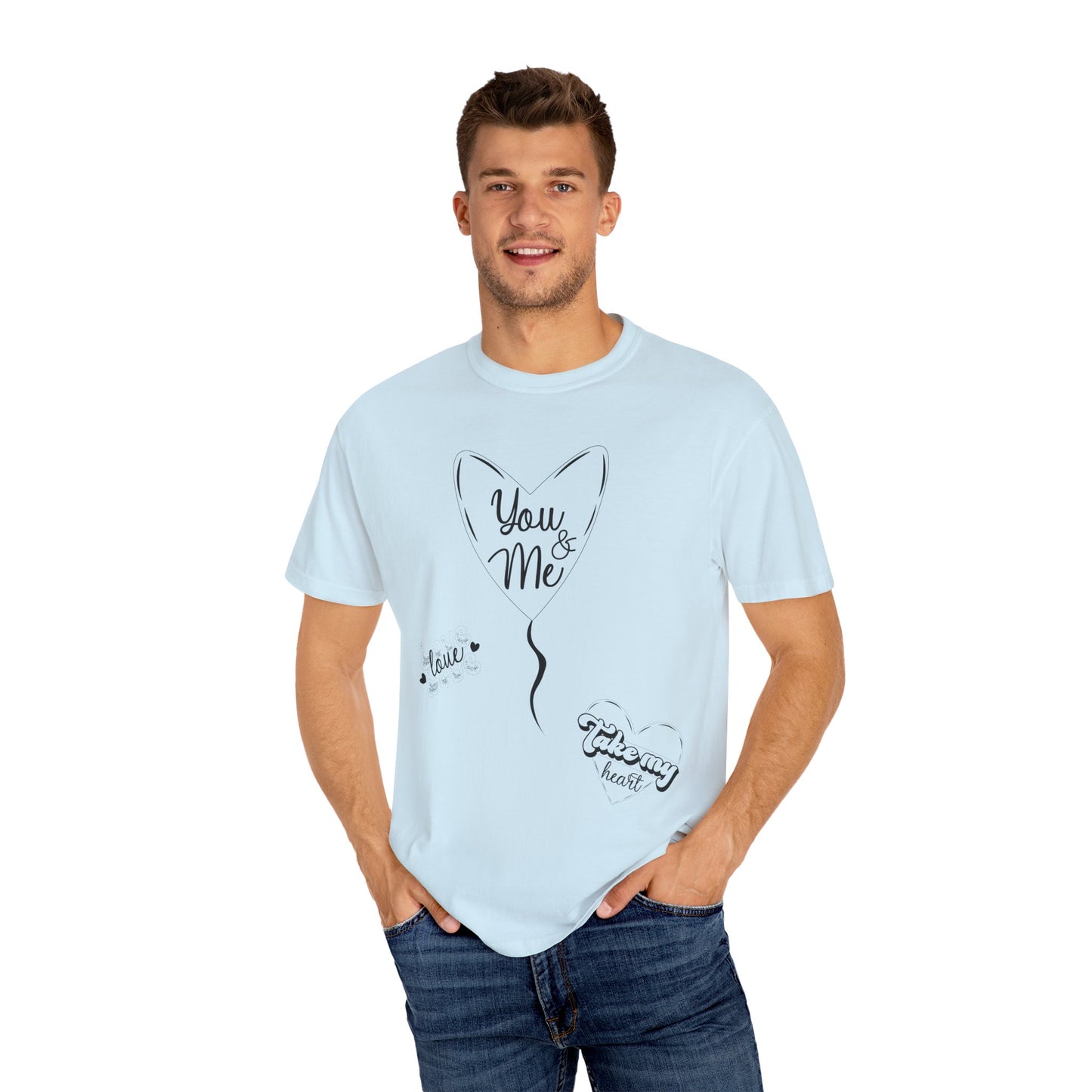 Women Graphic T-Shirt You And Me for Valentine's Day