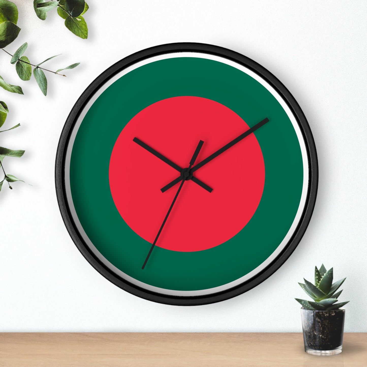 Bangladesh Flag Wall Clock - Perfect for Home Decor and Gifts