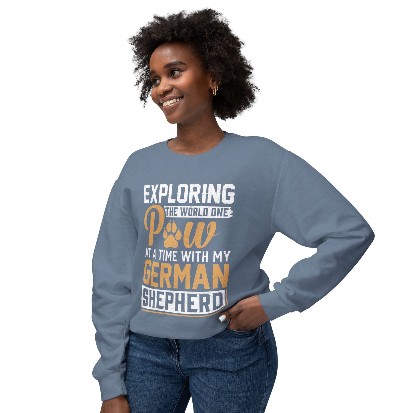 Men's German Shepherd Dog Lover Sweatshirt