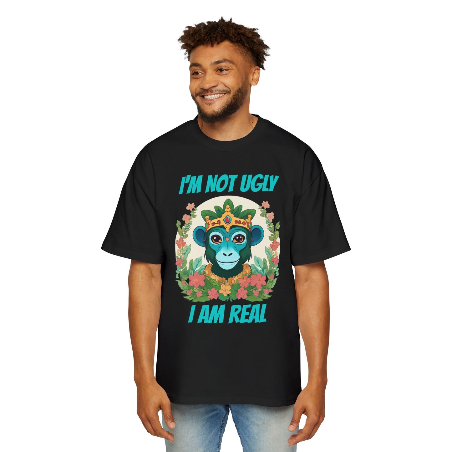 Men's Oversized Tee - Anime Street Style T-Shirt