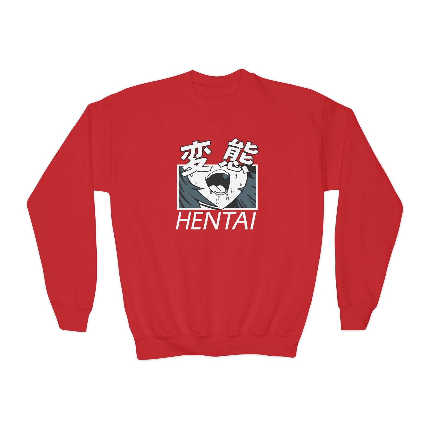 Youth Anime Eyes Sweatshirt – Sweatshirt for Anime Fans