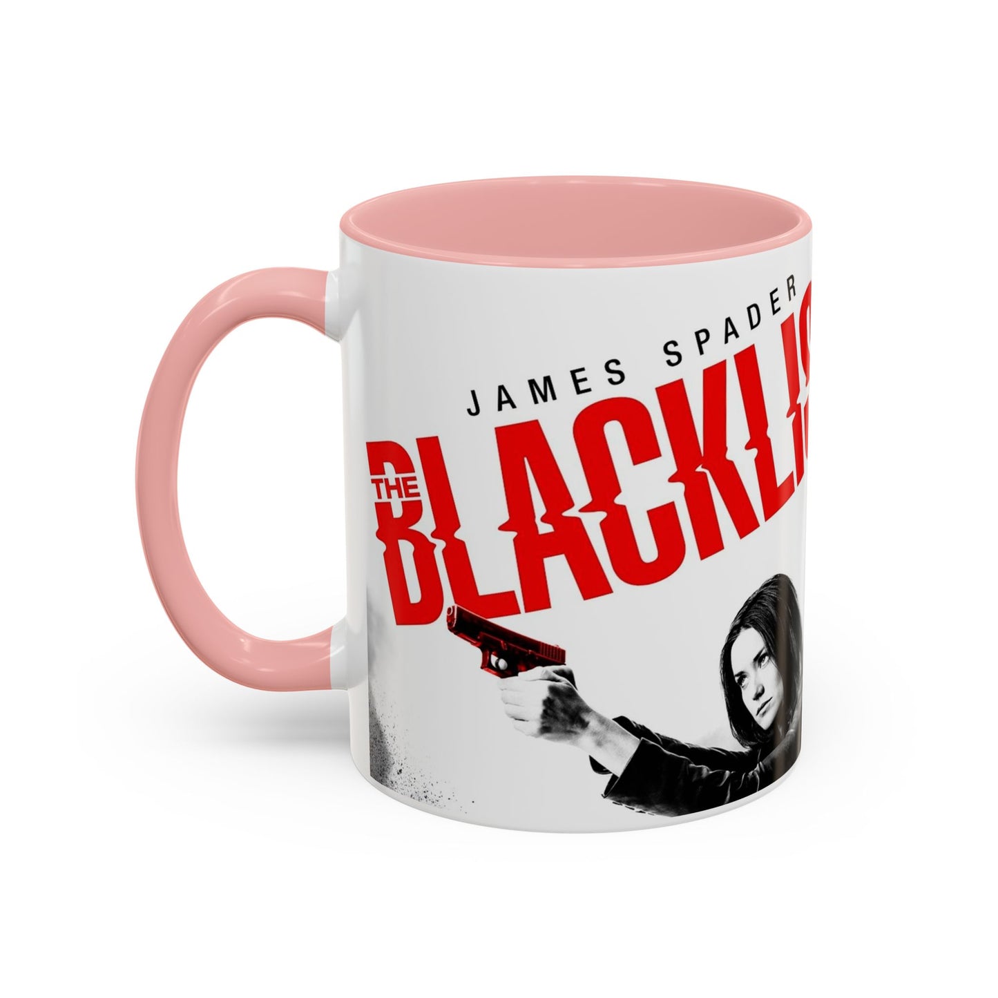 Blacklist-Inspired Accent Coffee Mug - 11oz & 15oz - Perfect Gift for Fans