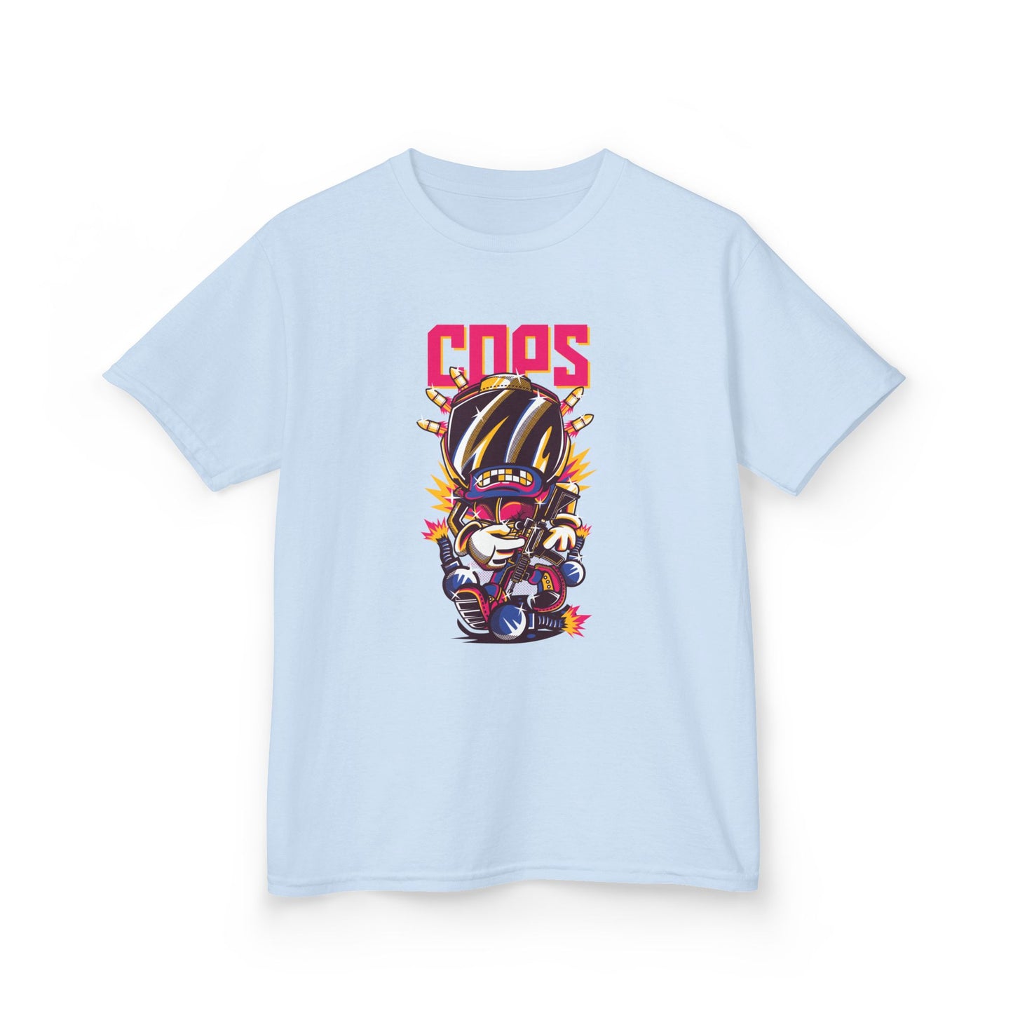 Cool Kids Graphic Tee Fun Cartoony Design for Little Adventurers