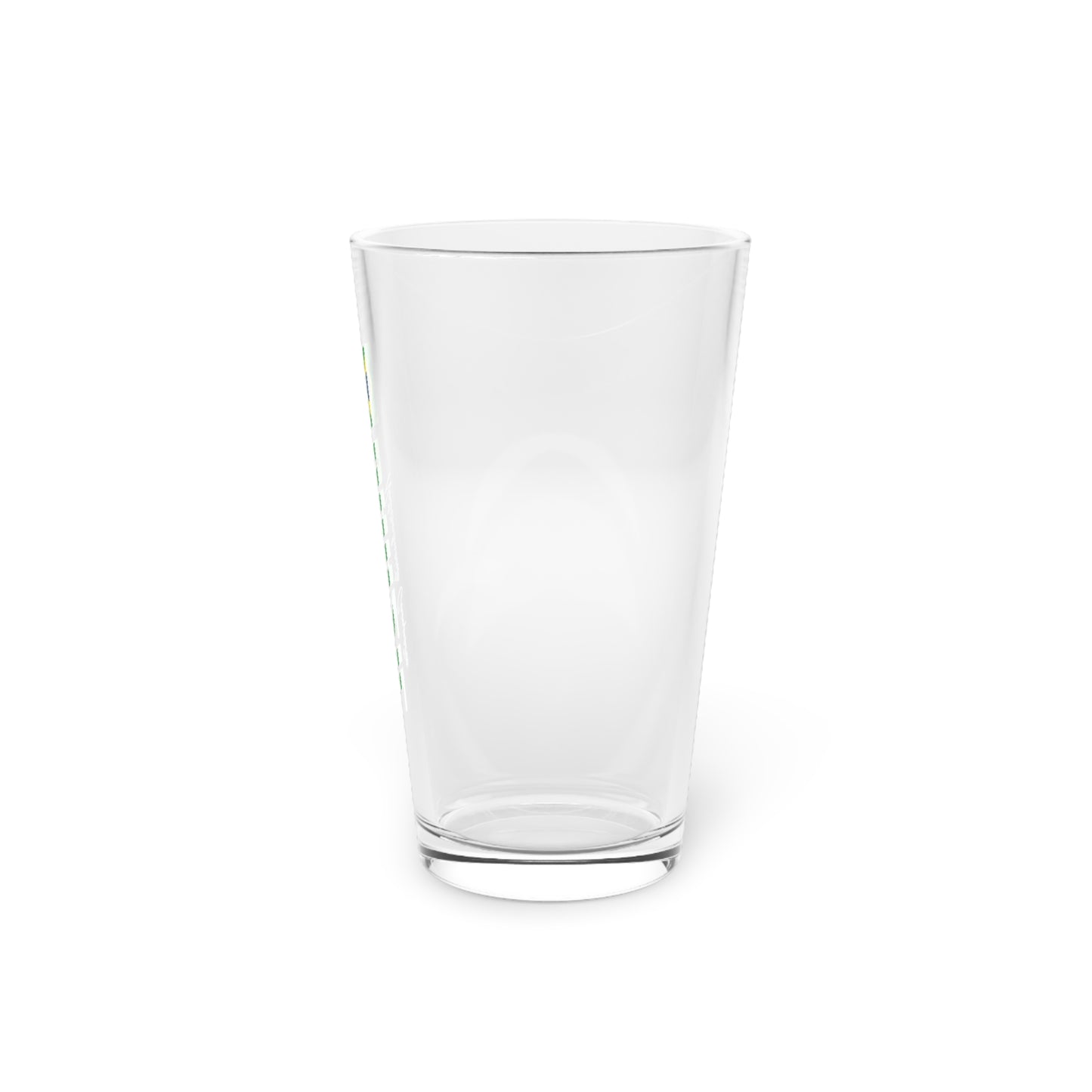 Brazilian 16oz Pint Glass - Perfect for Celebrations and Gatherings