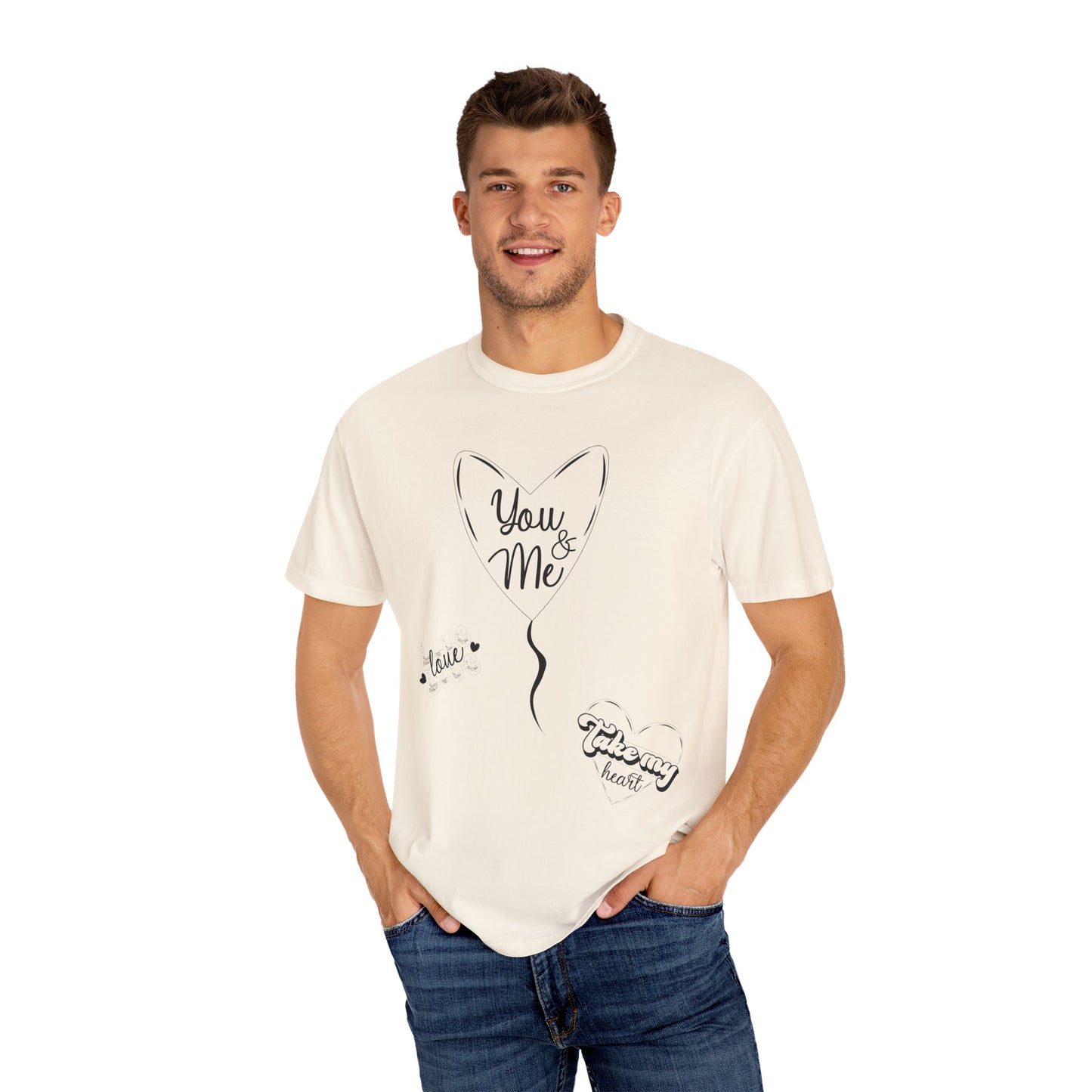 Women Graphic T-Shirt You And Me for Valentine's Day