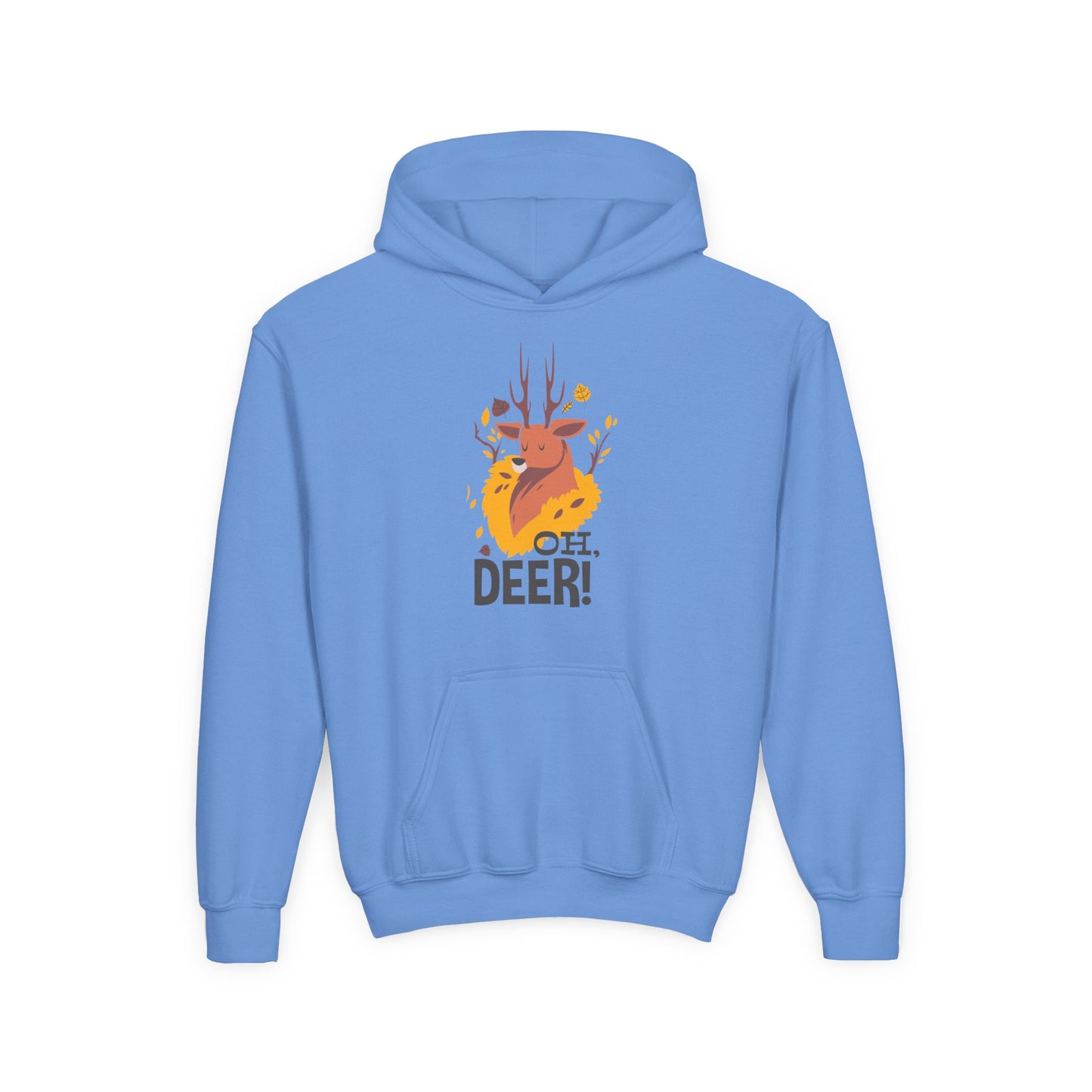 Youth Hooded for Boys "Oh Deer!" Fun Fall