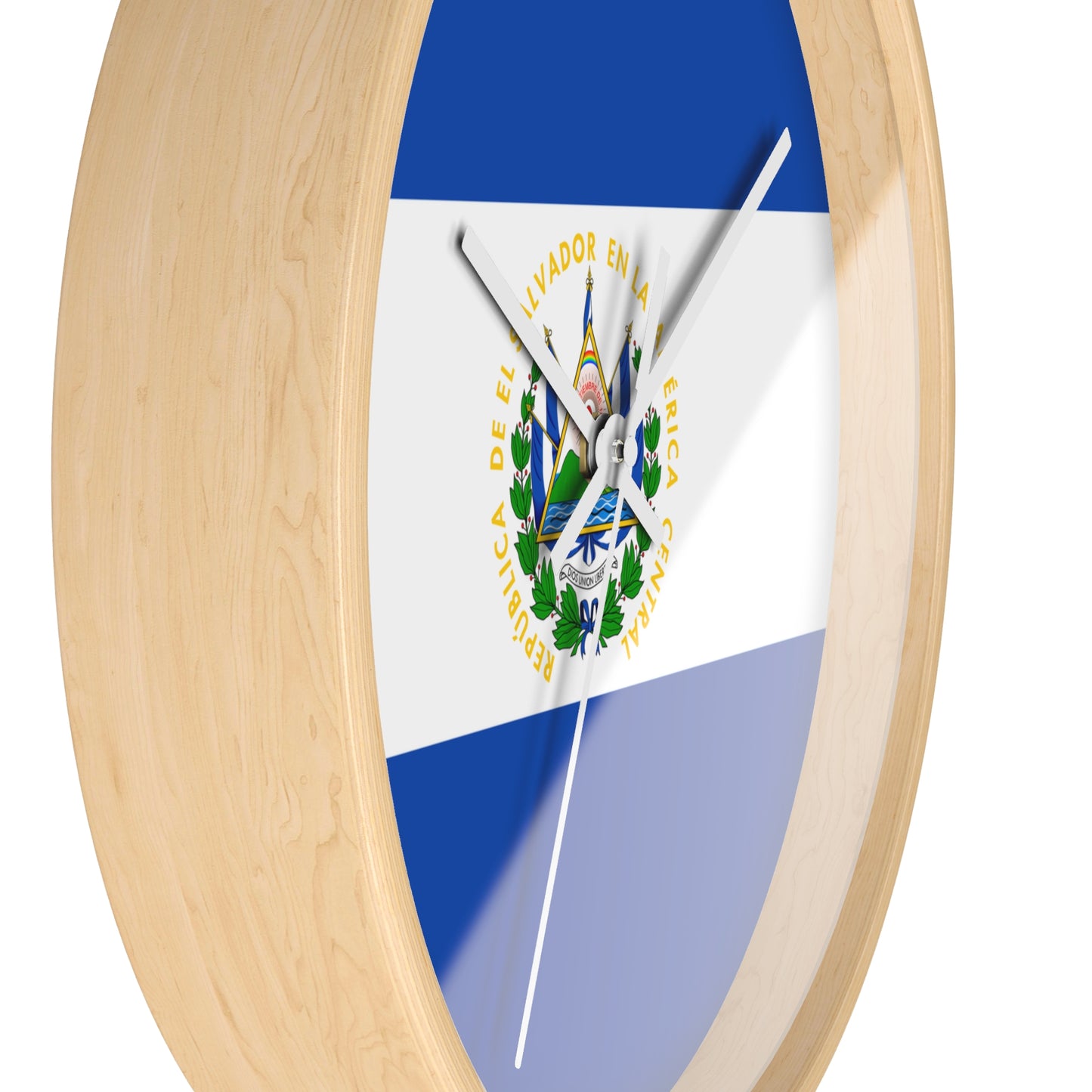 El Salvador Flag Wall Clock - Stylish Home Decor for Patriotism