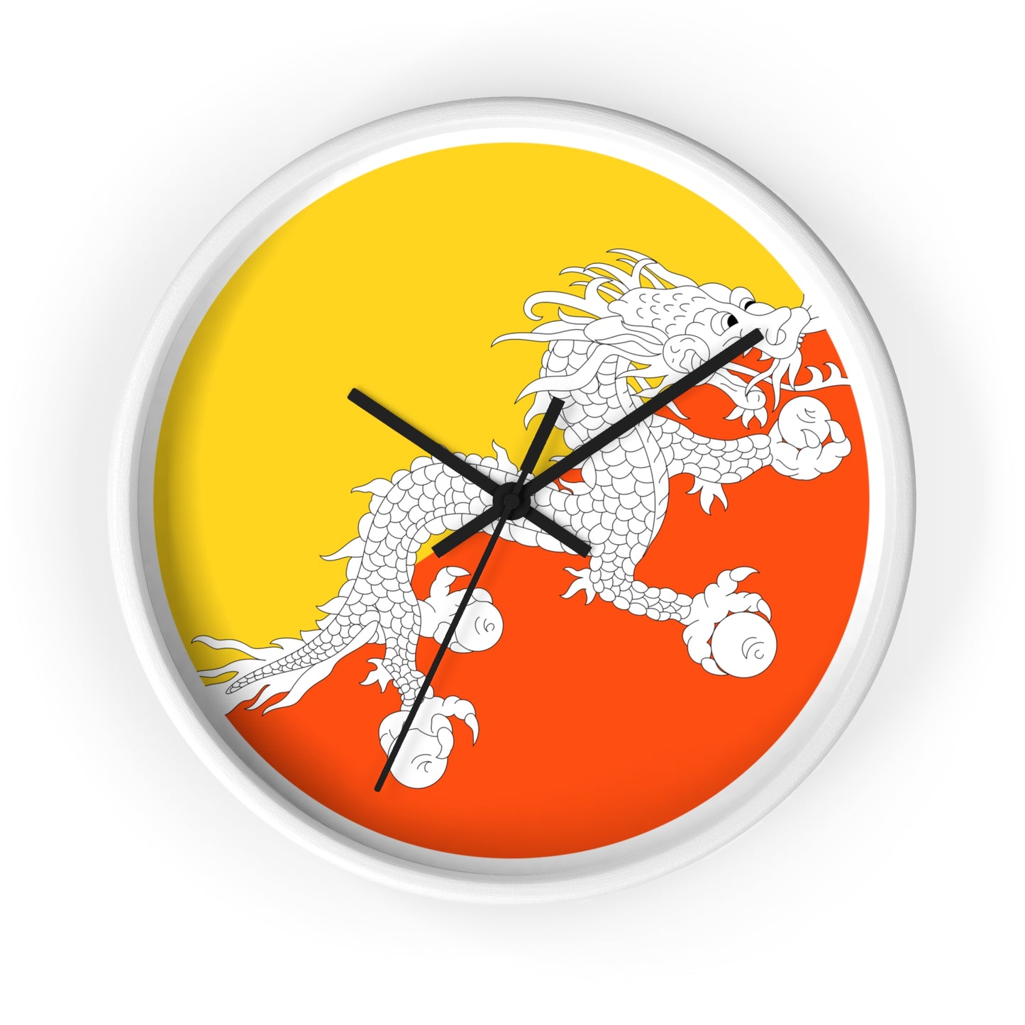 Vibrant Dragon Wall Clock - Asian-Inspired Home Decor & Great Gift