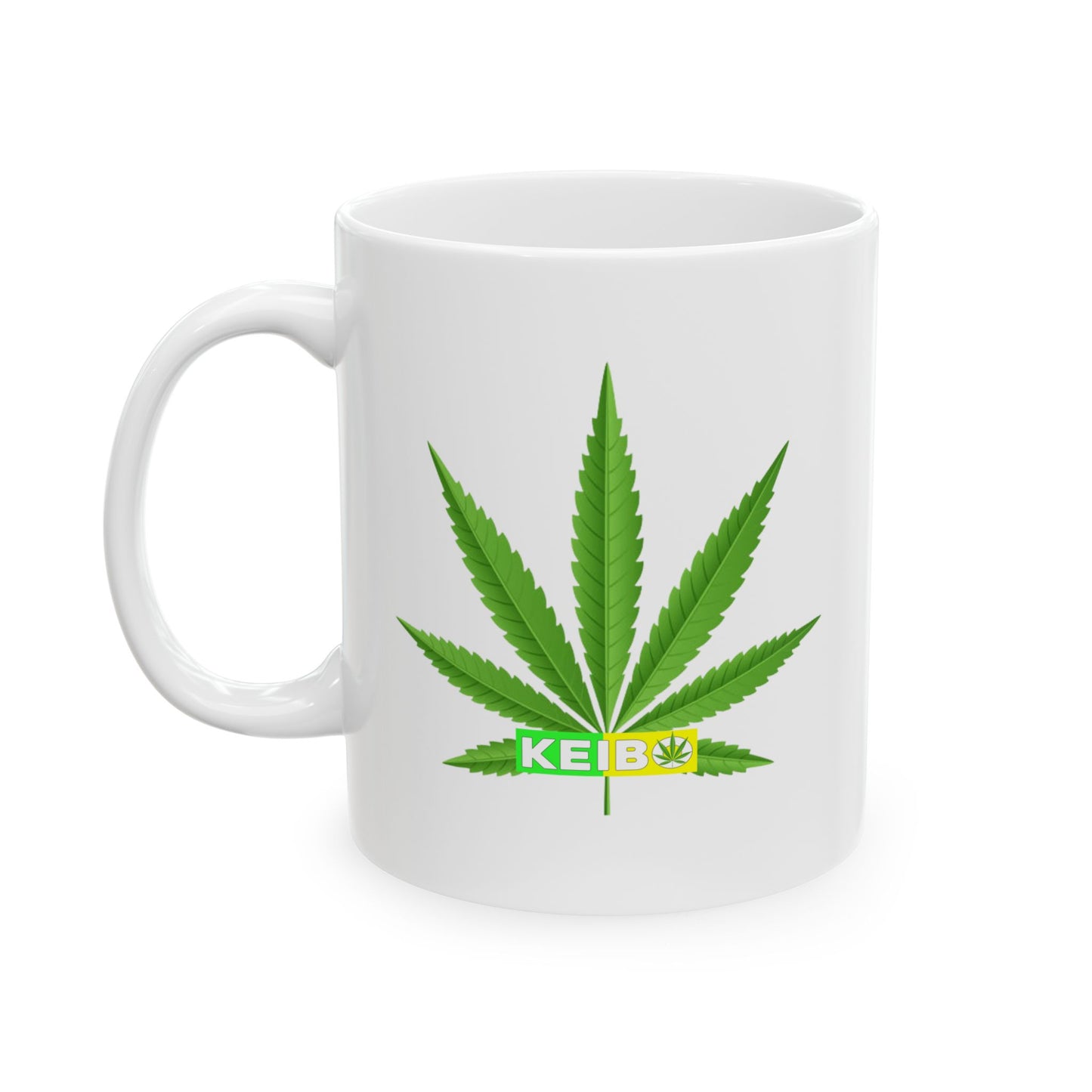 Green Leaf Cannabis KEIBO brand Mug - Fun 11oz & 15oz
