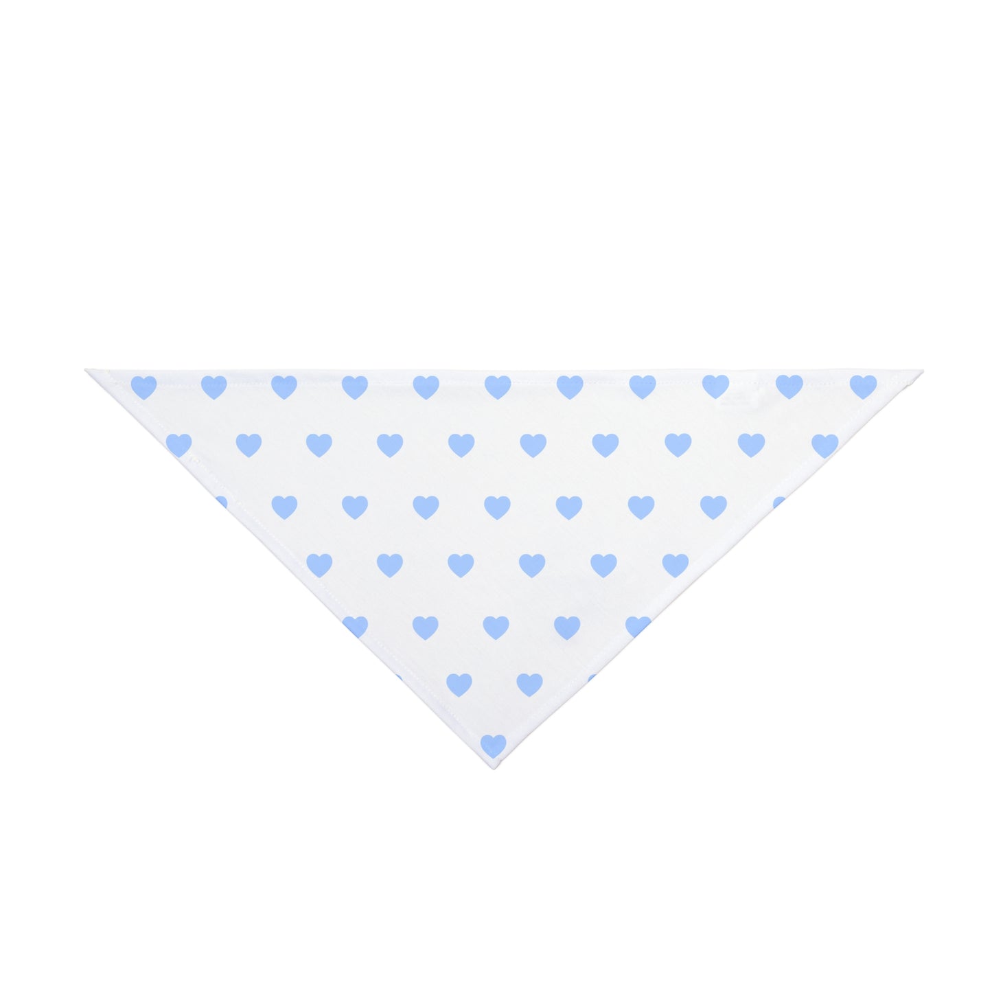 Love Heart Pattern Pet Bandana - Cute Puppy Accessory