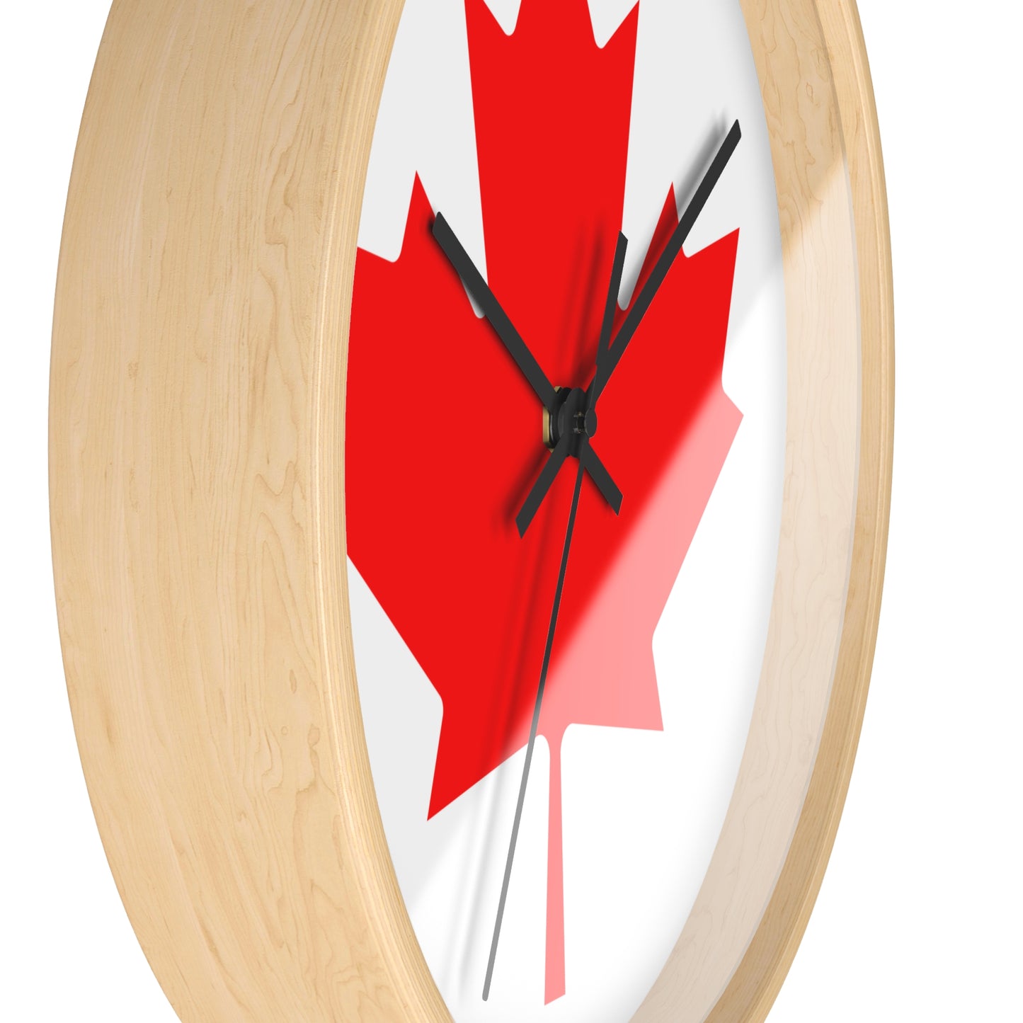 Canadian Maple Leaf Wall Clock - Perfect for Home & Office Decor