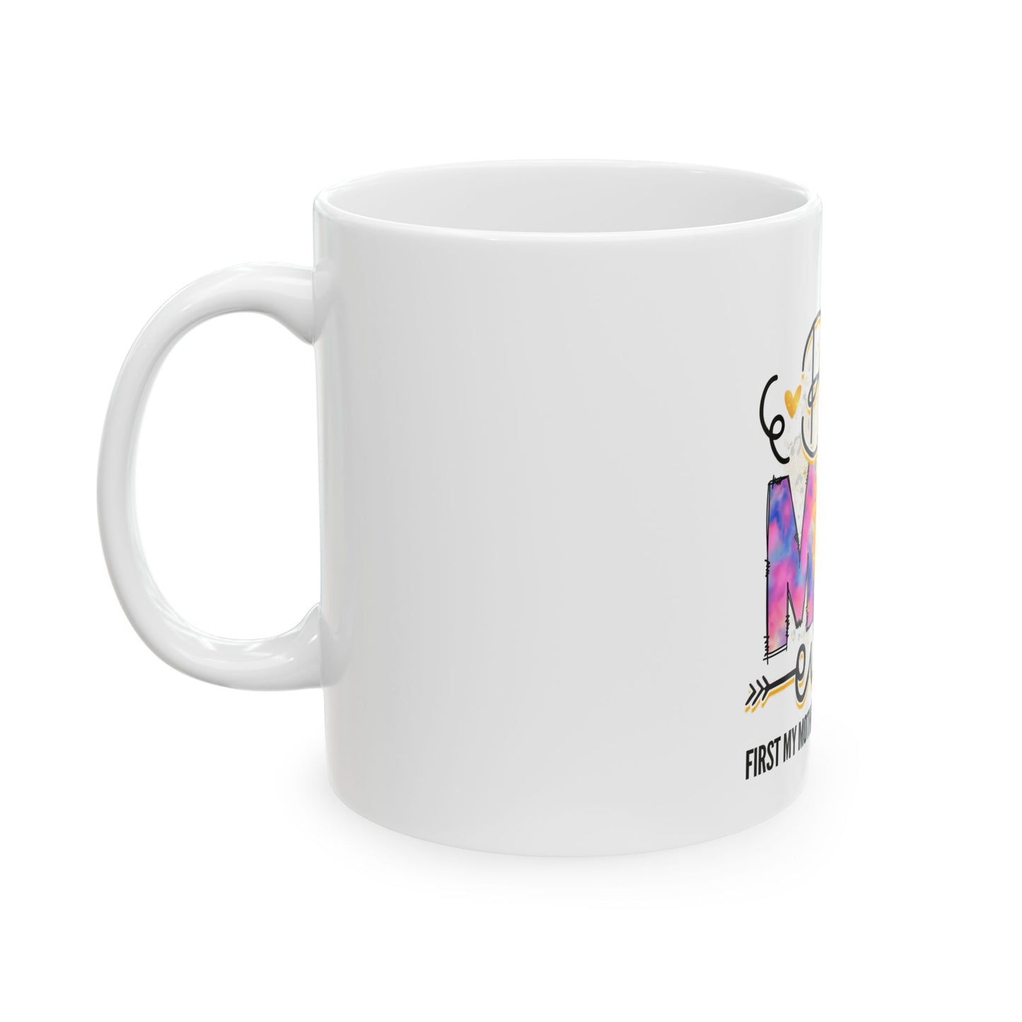 Personalized Mother's Day Ceramic Mug - Perfect Gift for Moms 11oz & 15oz