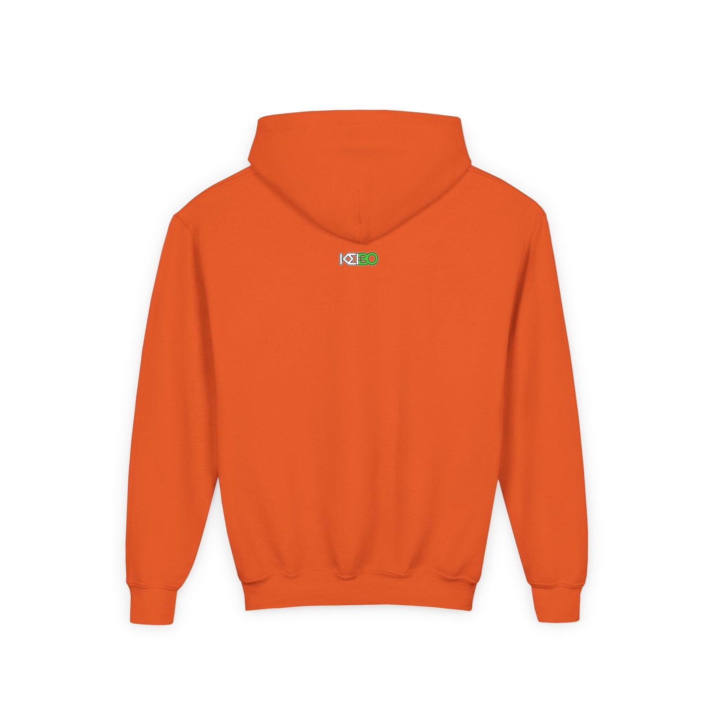Eco-Friendly Youth Hoodie for Girls - 'Be Green!' Design