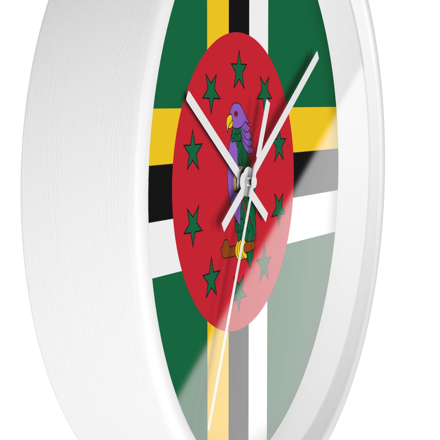 Dominica Flag Wall Clock | Vibrant Caribbean Home Decor
