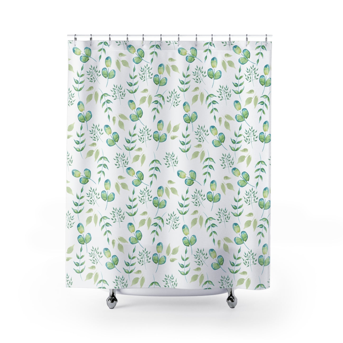 Whimsical Heart Shower Curtain for a Cheerful Bathroom