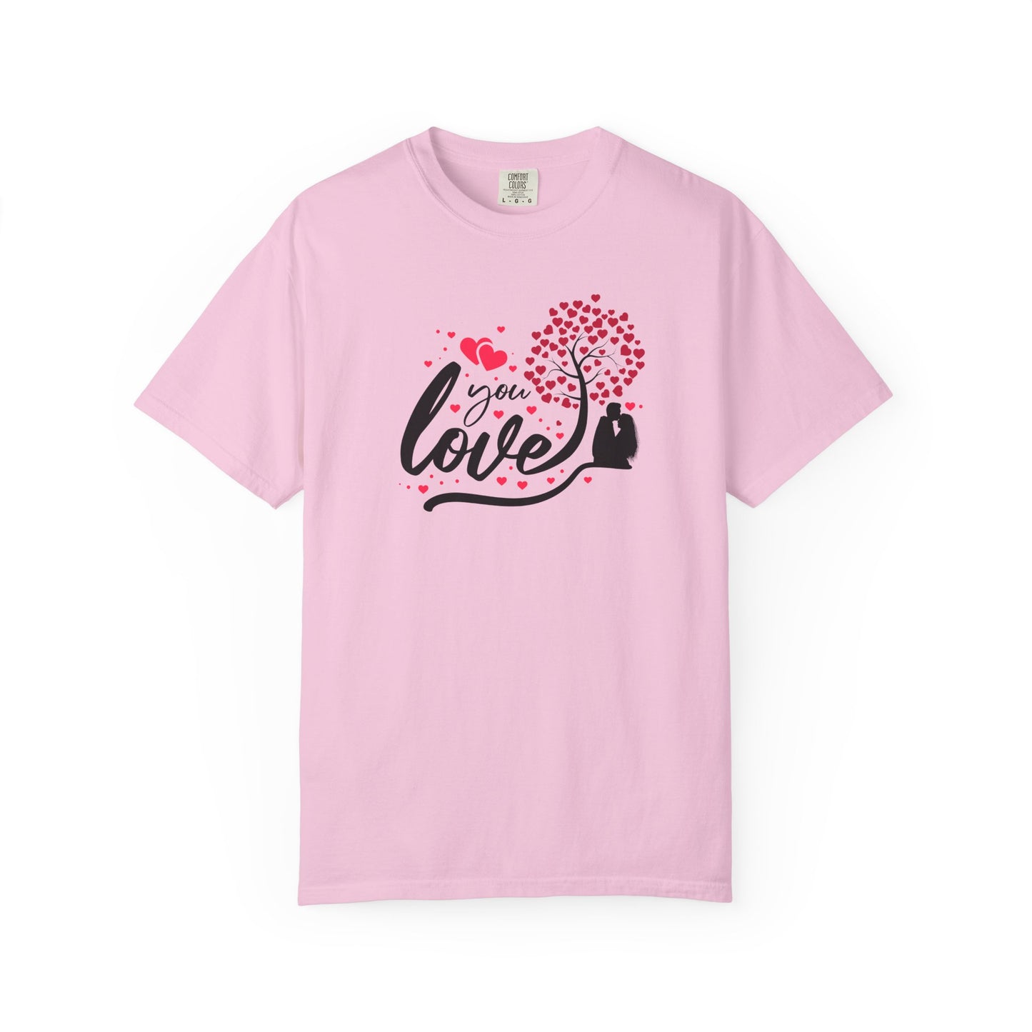 Women Love Tree T-Shirt - Heartfelt Gift for Valentine's Day & Anniversaries