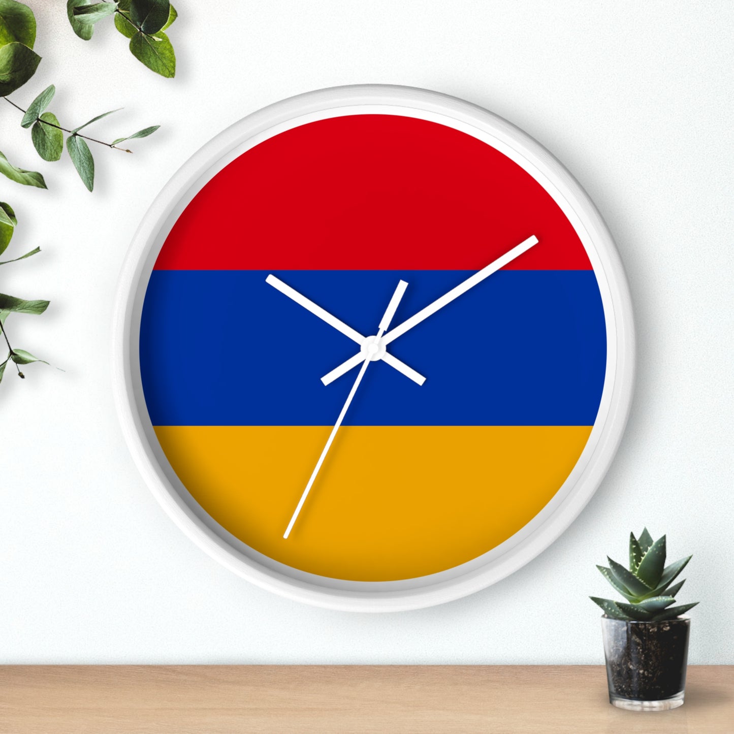 Armenian Flag Wall Clock - Vibrant Home Décor for National Pride