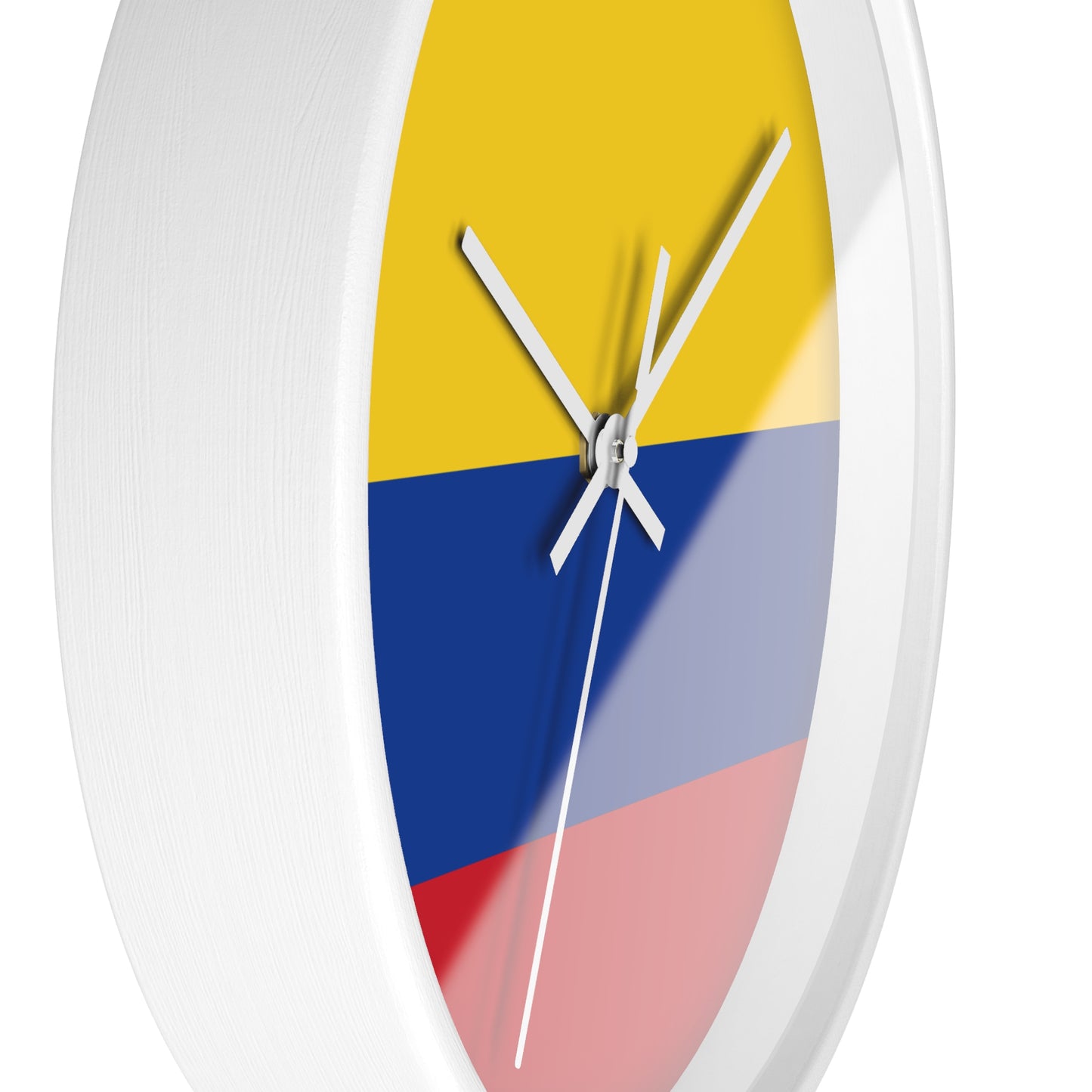 Colombian Flag Wall Clock - Vibrant Home Decoration for Proud Colombians