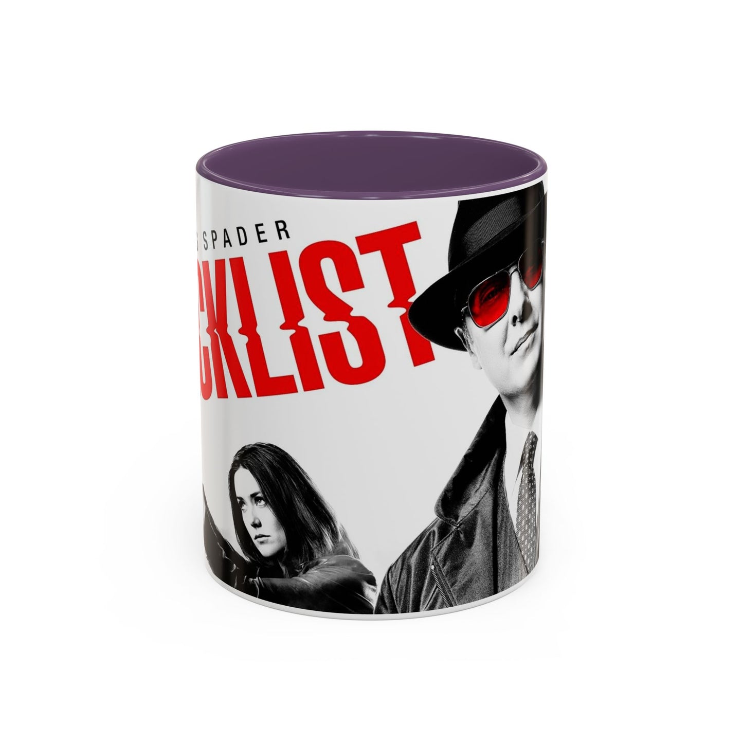 Blacklist-Inspired Accent Coffee Mug - 11oz & 15oz - Perfect Gift for Fans