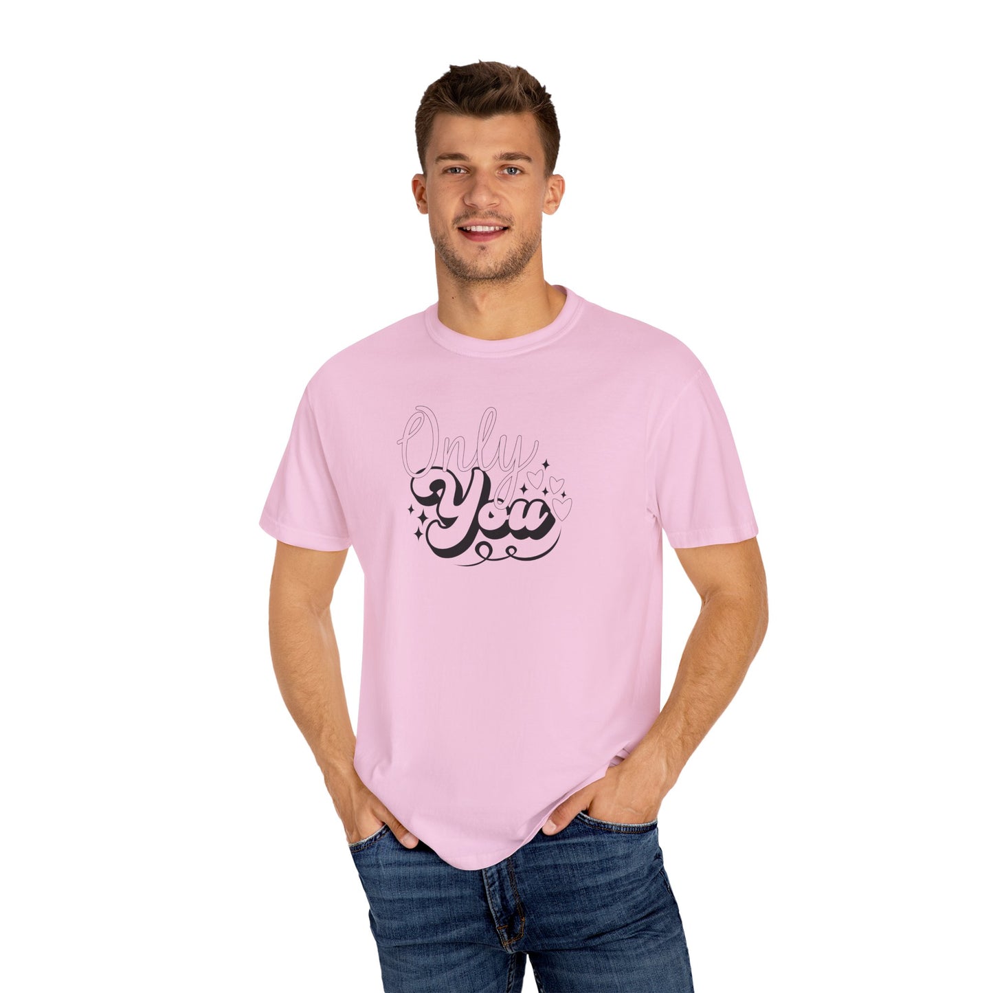 Women Graphic T-Shirt Only You for Valentine's Day