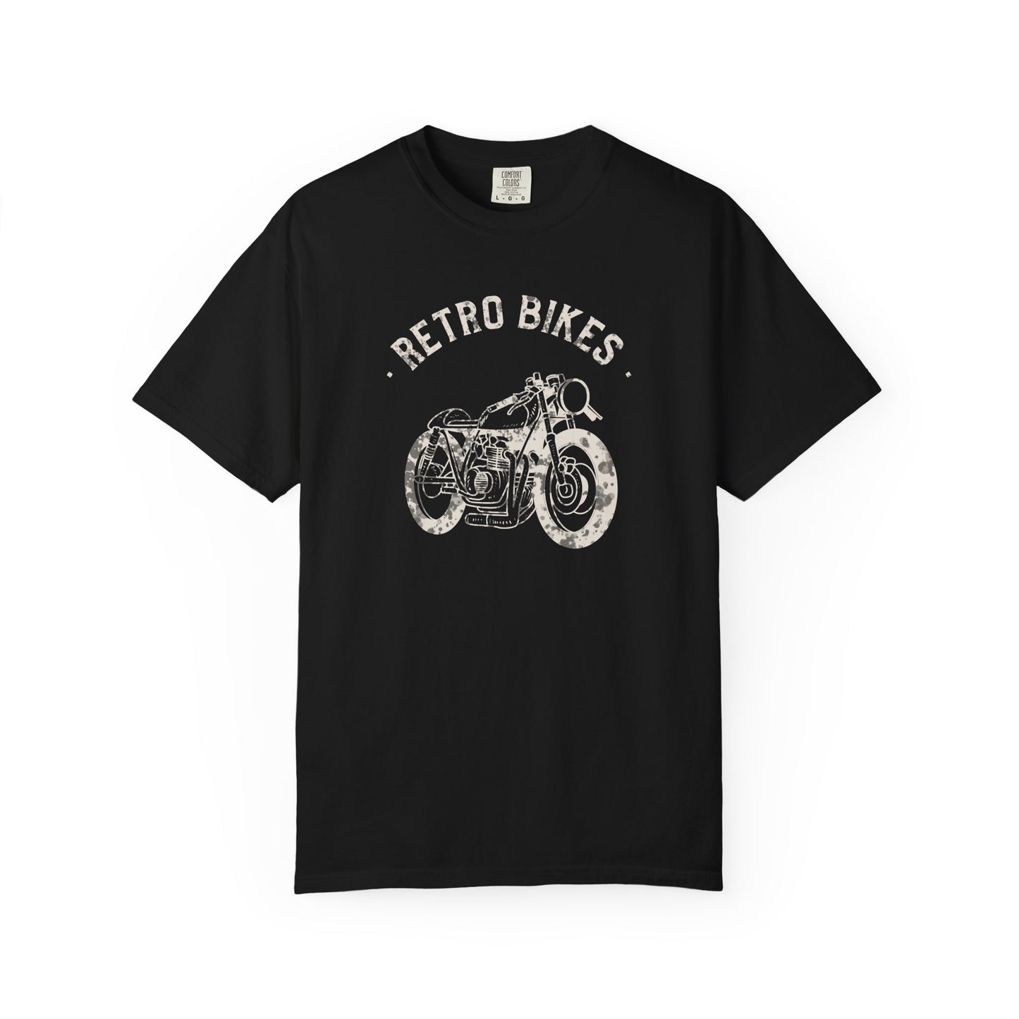 Men Retro Bikes T-Shirt Vintage Motorcycle Graphic Tee