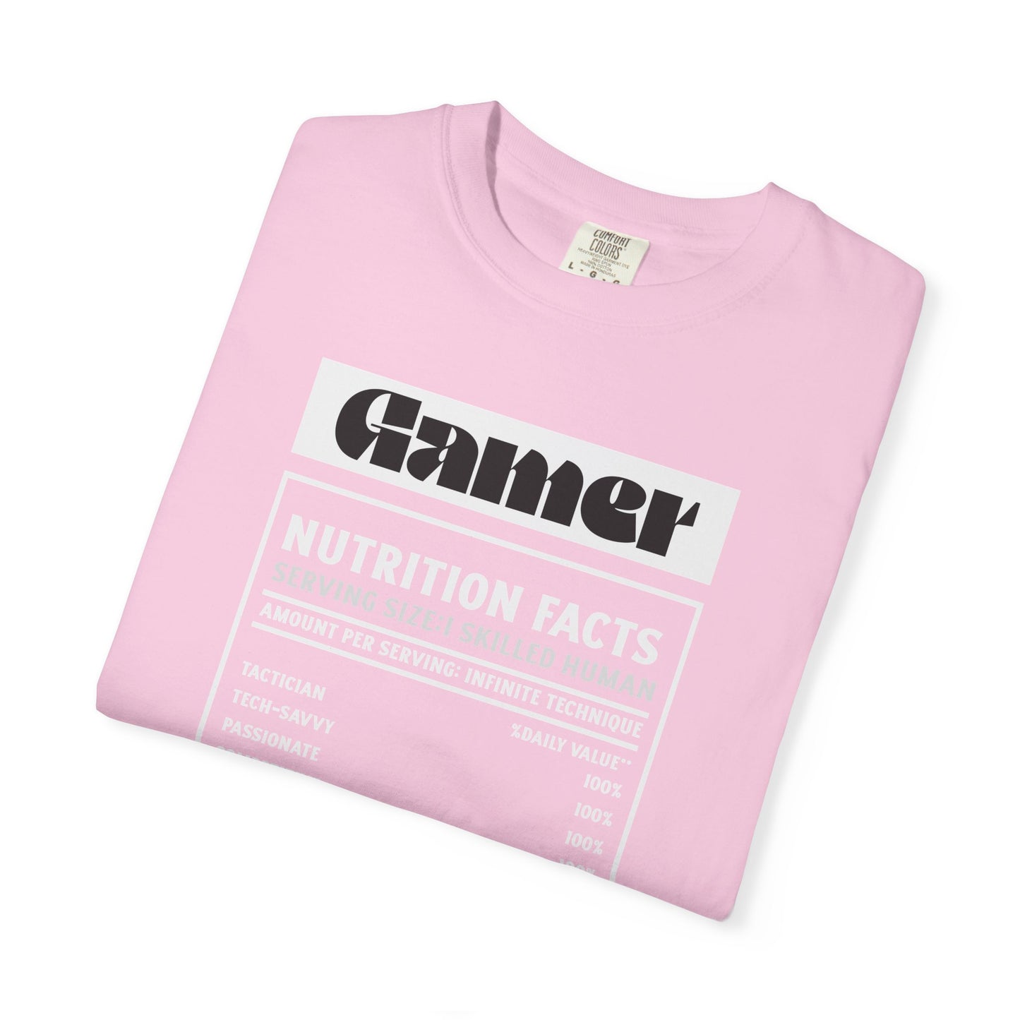 Gamer Nutrition Facts Unisex T-Shirt