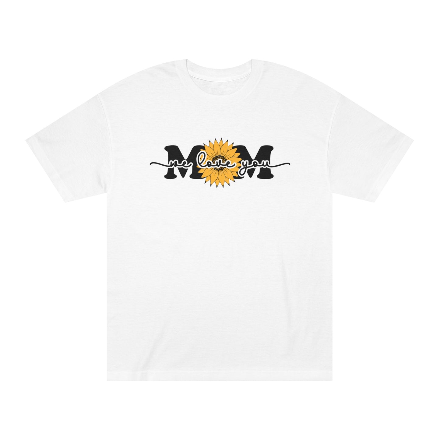 Women's Classic Tee Sunflower Mom - Perfect Gift for Mother's Day
