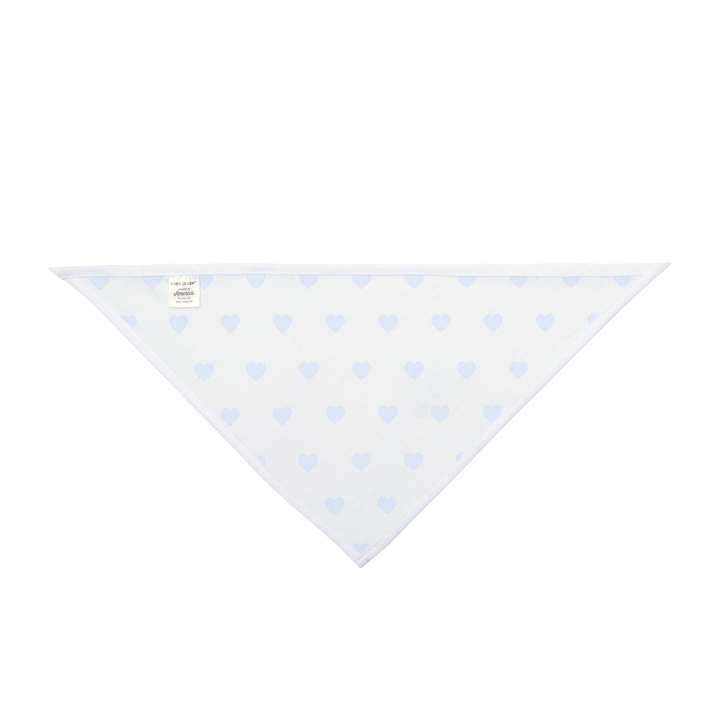 Love Heart Pattern Pet Bandana - Cute Puppy Accessory
