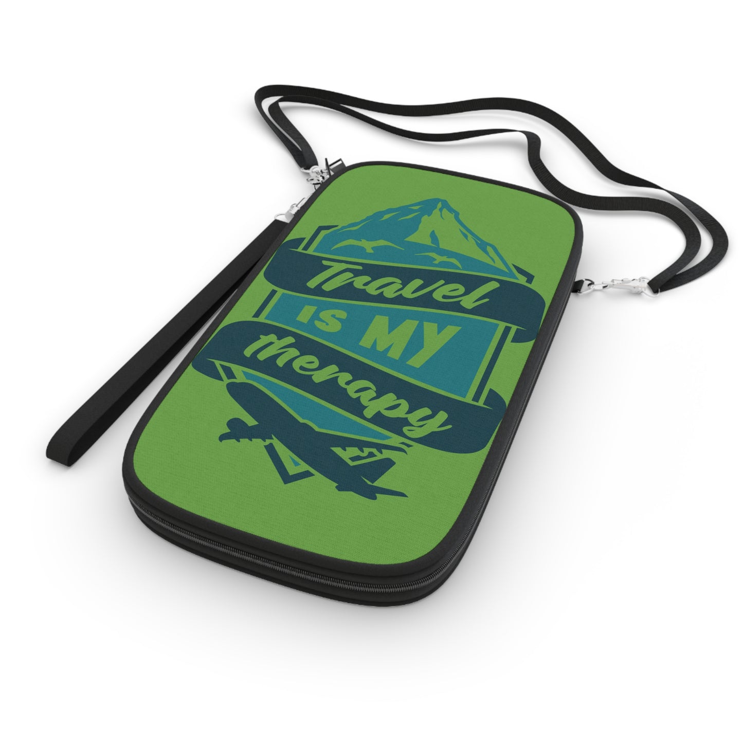 Travel Is My Therapy Passport Wallet
