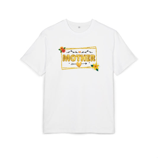 Floral Women's Graphic Oversize Tee - Perfect for Mother's Day