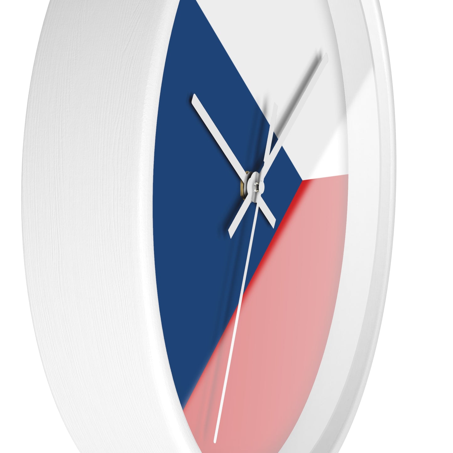 Czech Republic Flag Wall Clock - Stylish Home Decor for Proud Patrons