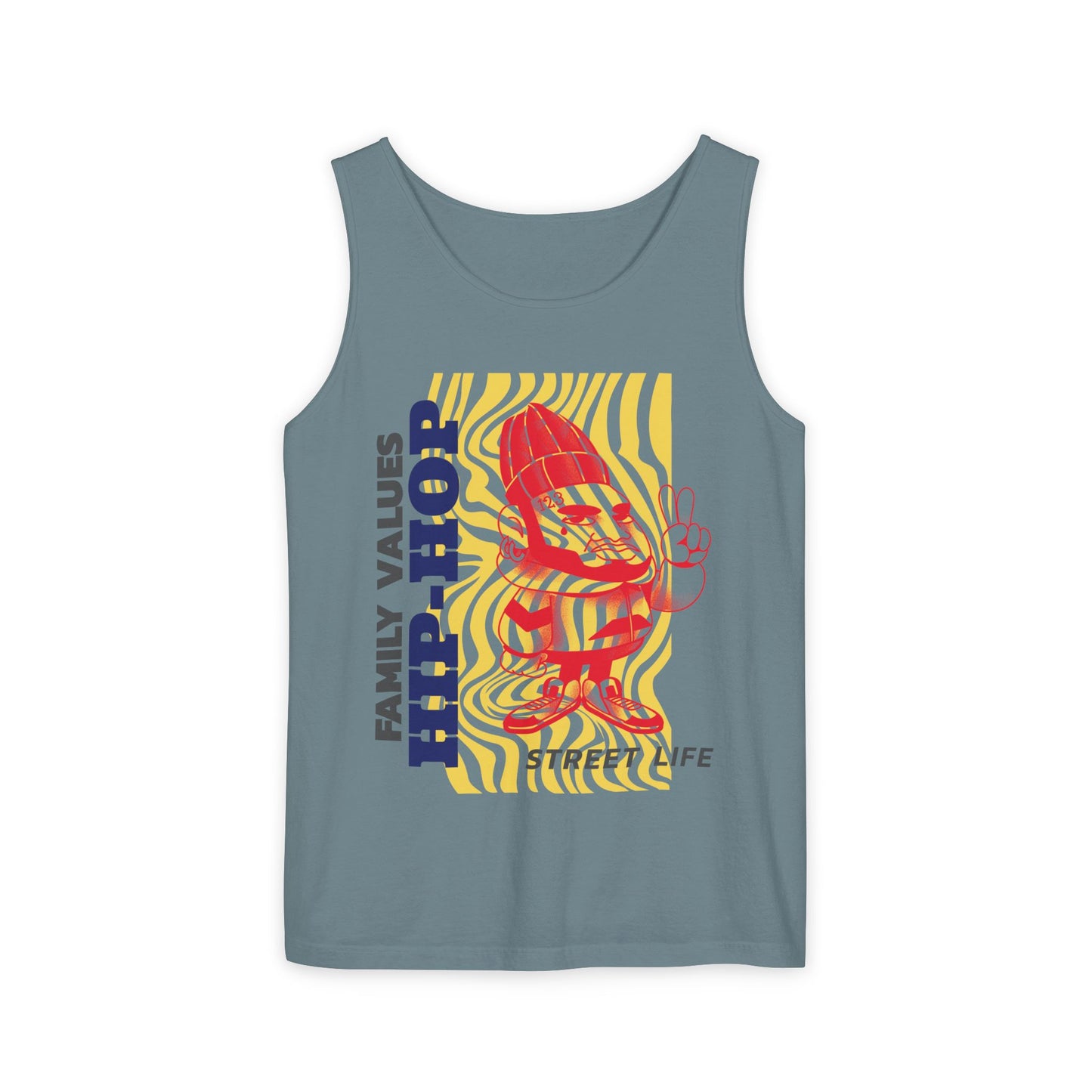 Men's Hip-Hop Vibes Tank Top Graphic Family Values