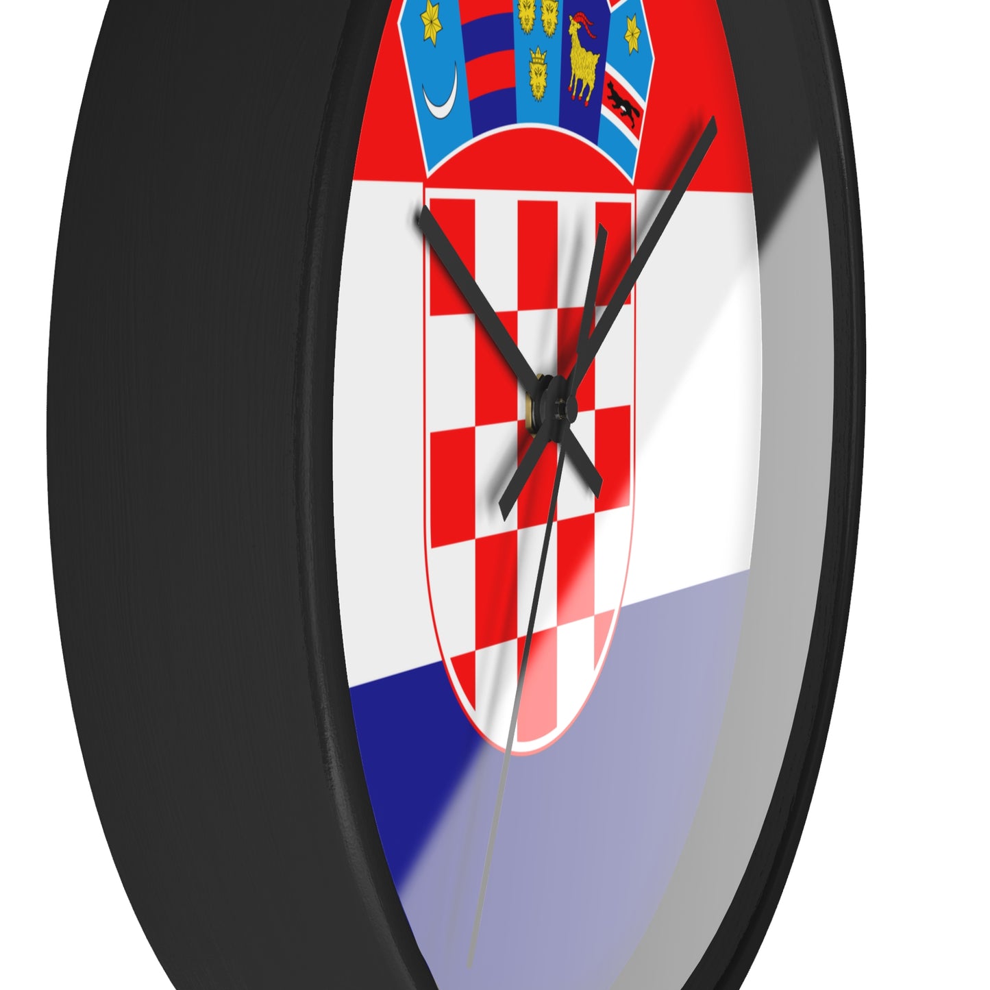 Croatian Flag Wall Clock - Elegant Home Decor for National Pride