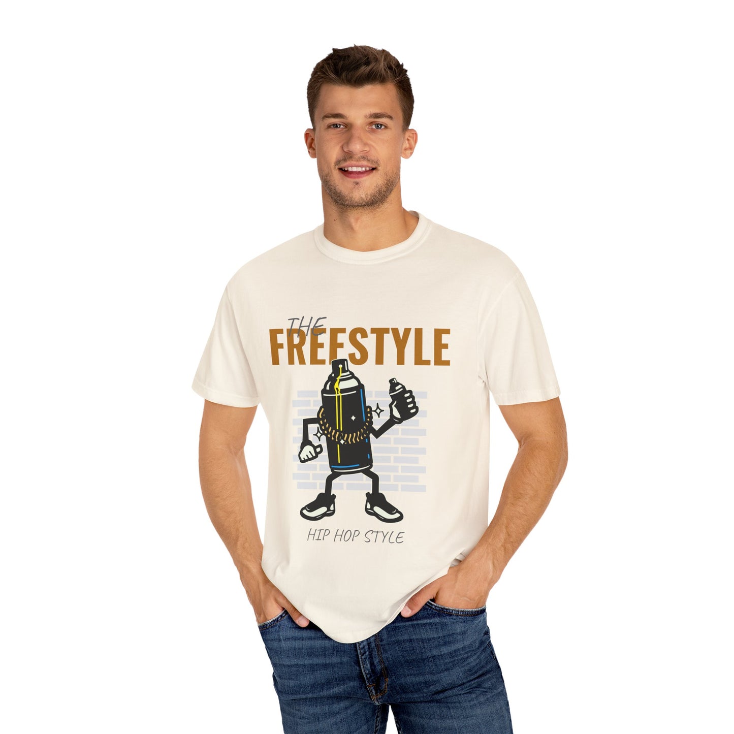 Men's Hip Hop Freestyle Graphic T-Shirt Urban Style