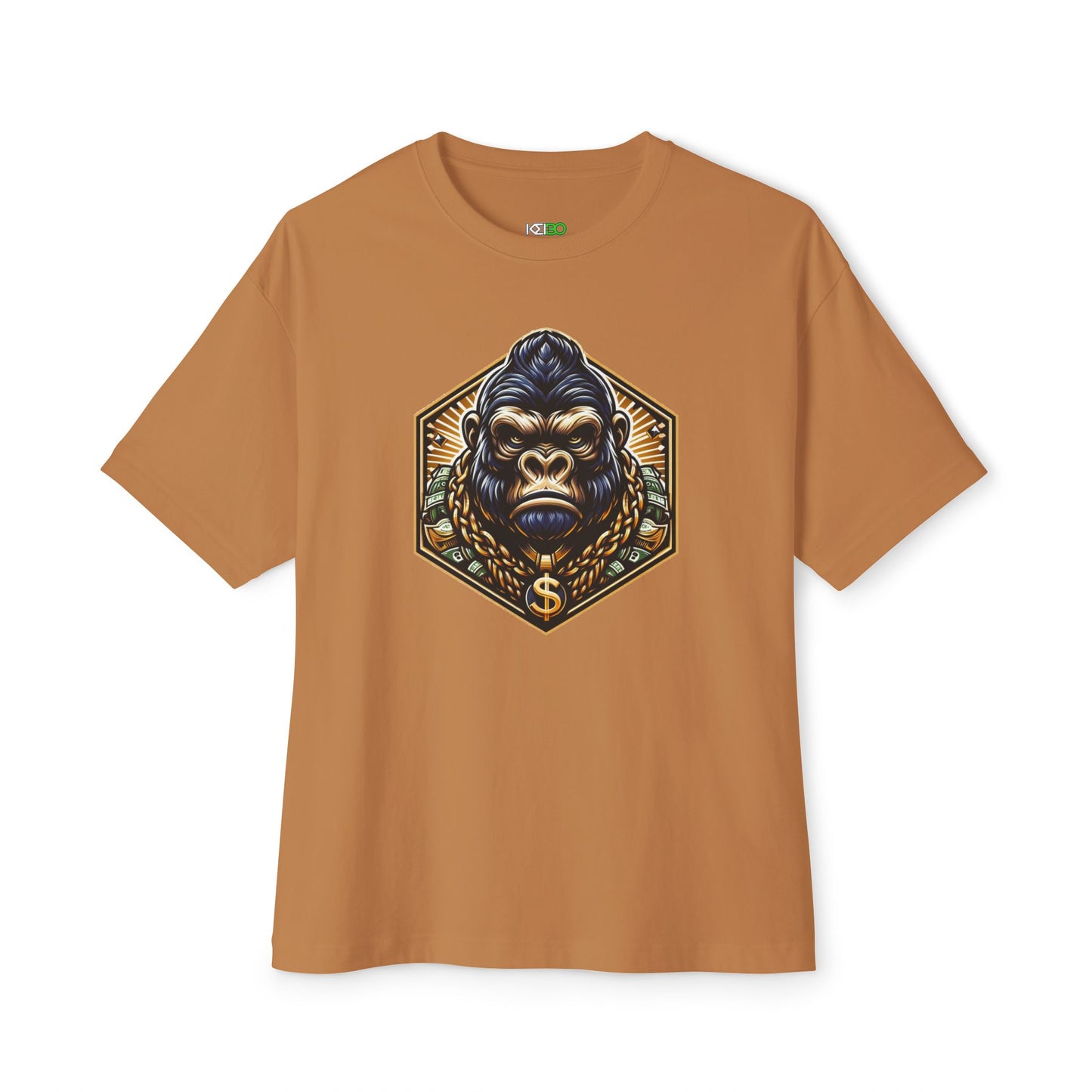 Streetwear Gorilla Graphic Oversized Women's Tee