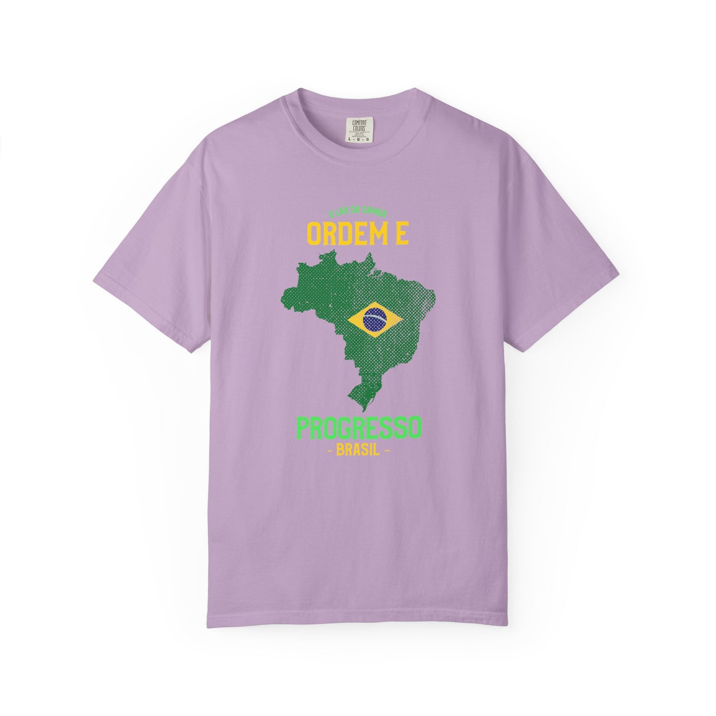 Unisex T-Shirt Brazil Inspired Progress Graphic