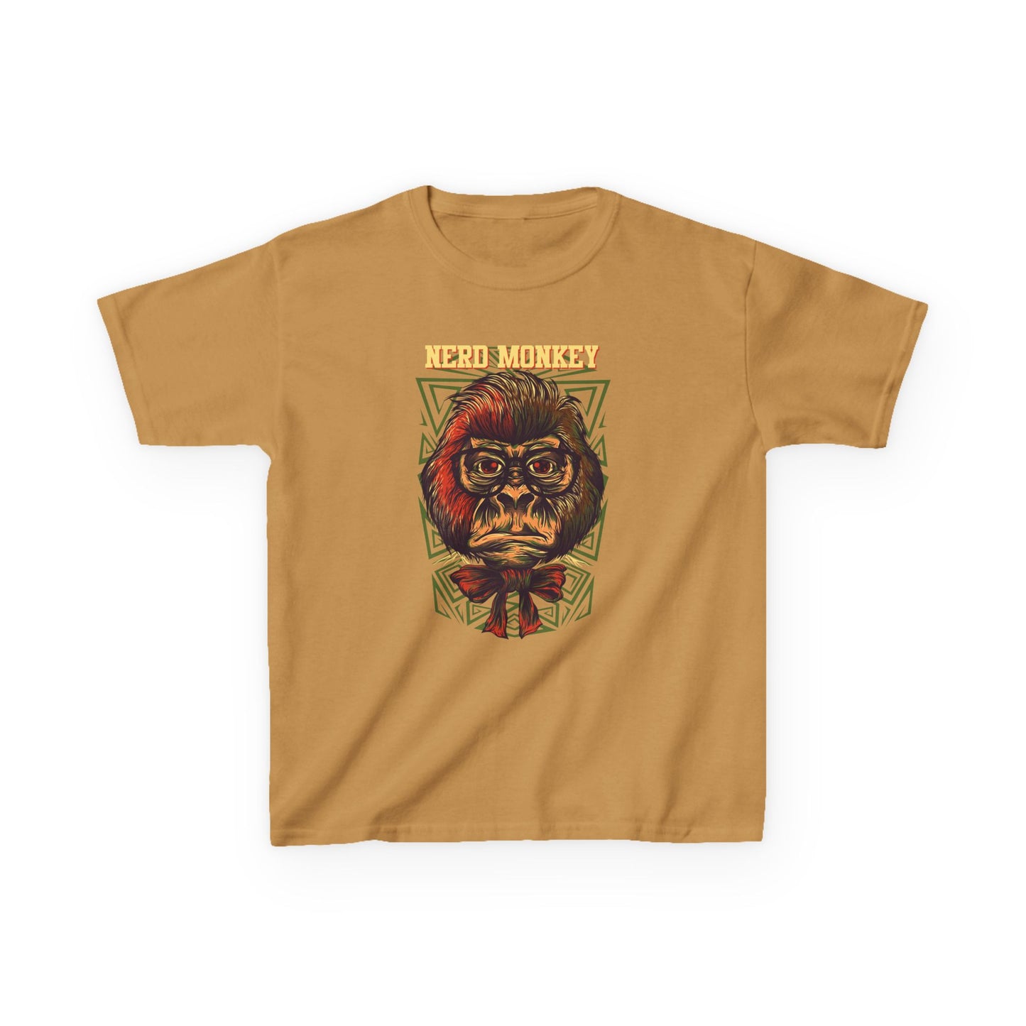 Cool Cartoon Gorilla Kids Fun Graphic T-Shirt for Young Adventurers