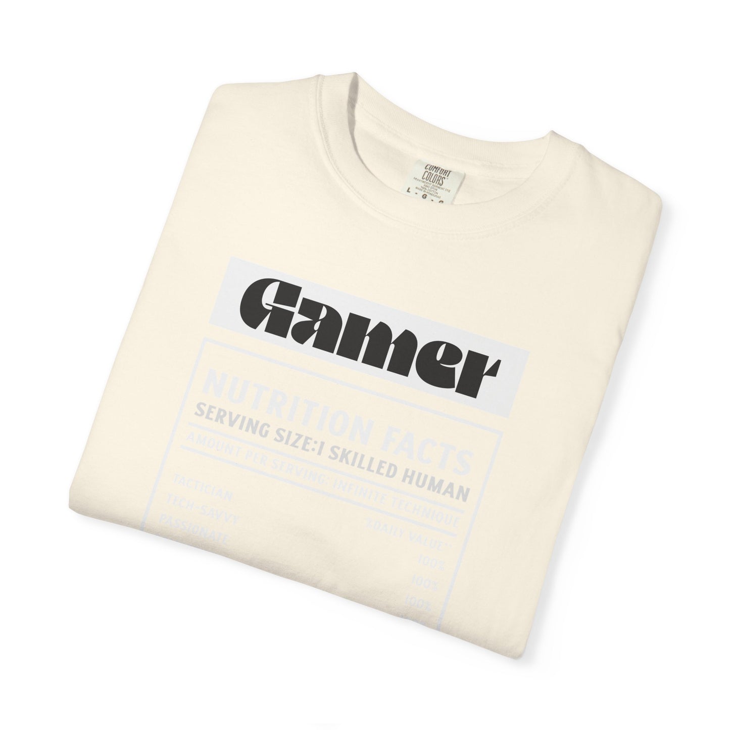 Gamer Nutrition Facts Unisex T-Shirt
