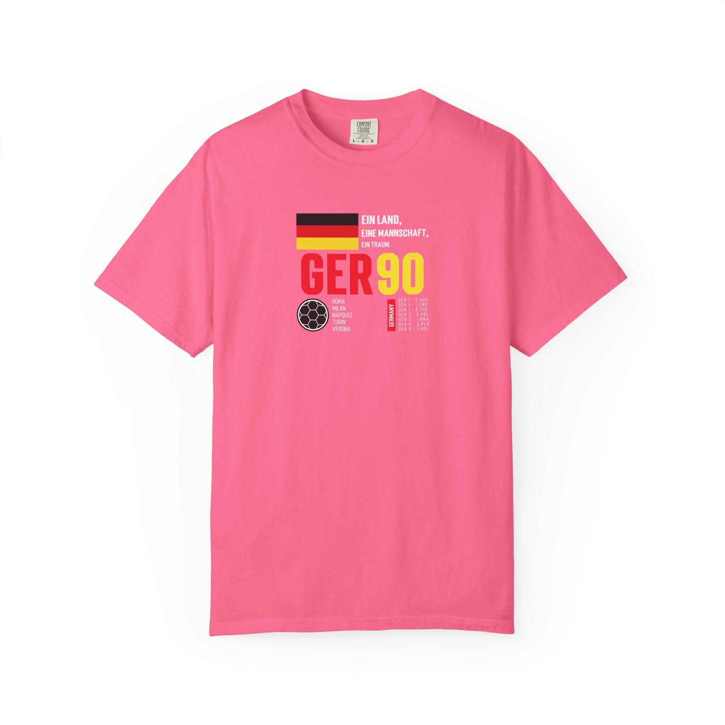Unisex T-Shirt Vintage German Soccer for Fans