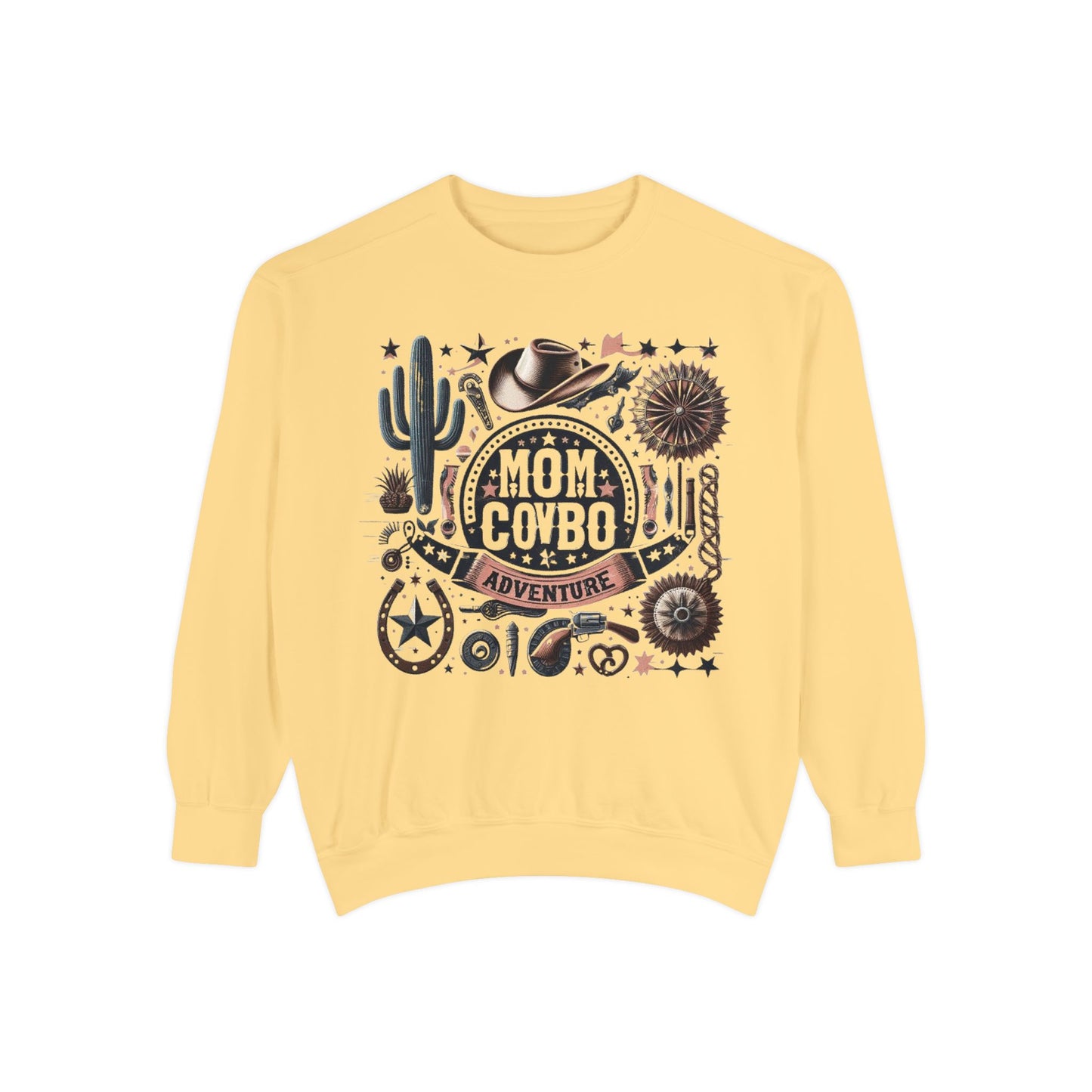 Mom Adventure Cowboy Sweatshirt – Western Lovers Sweatshirt for Moms